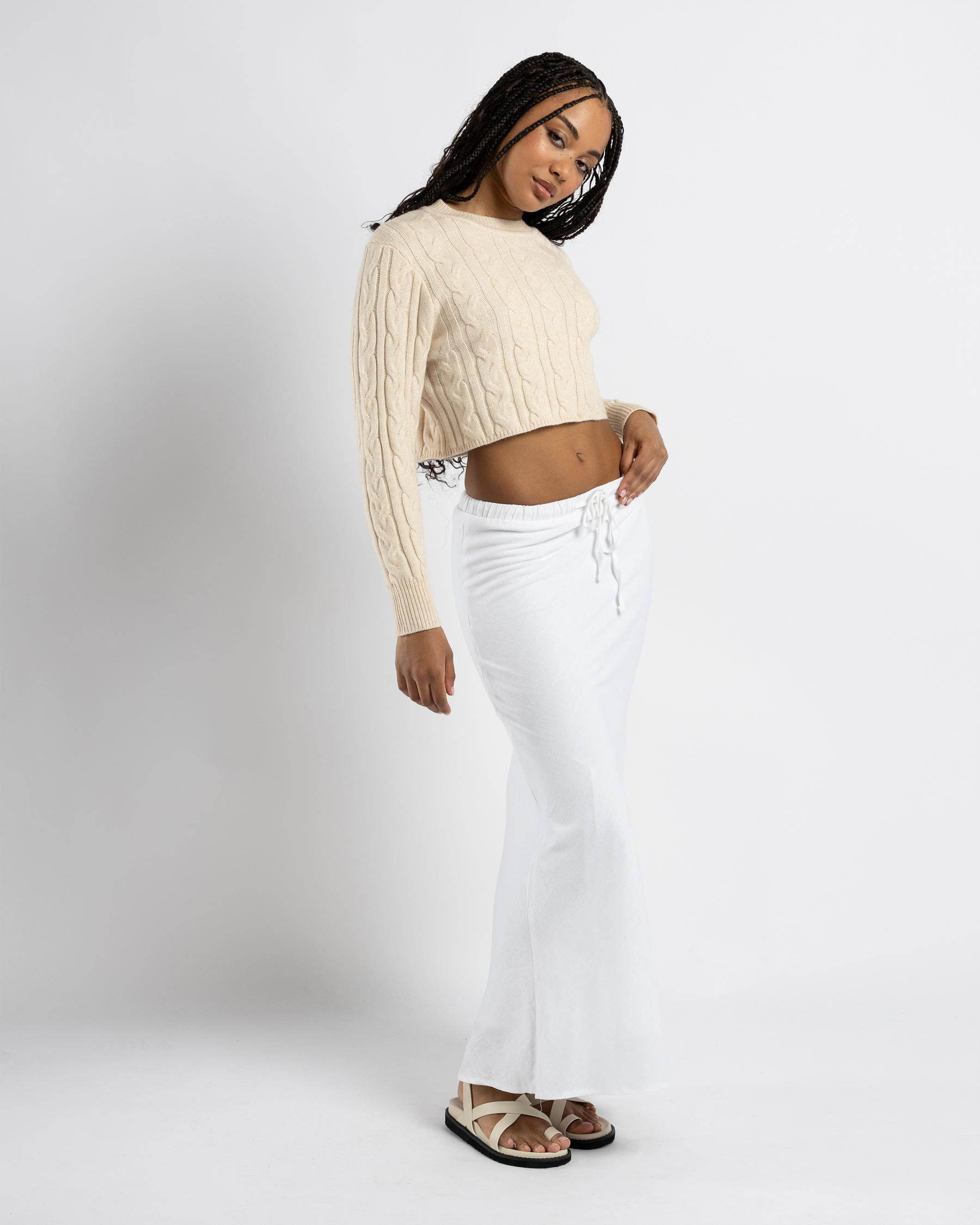 Bookworm Cable Knit Jumper