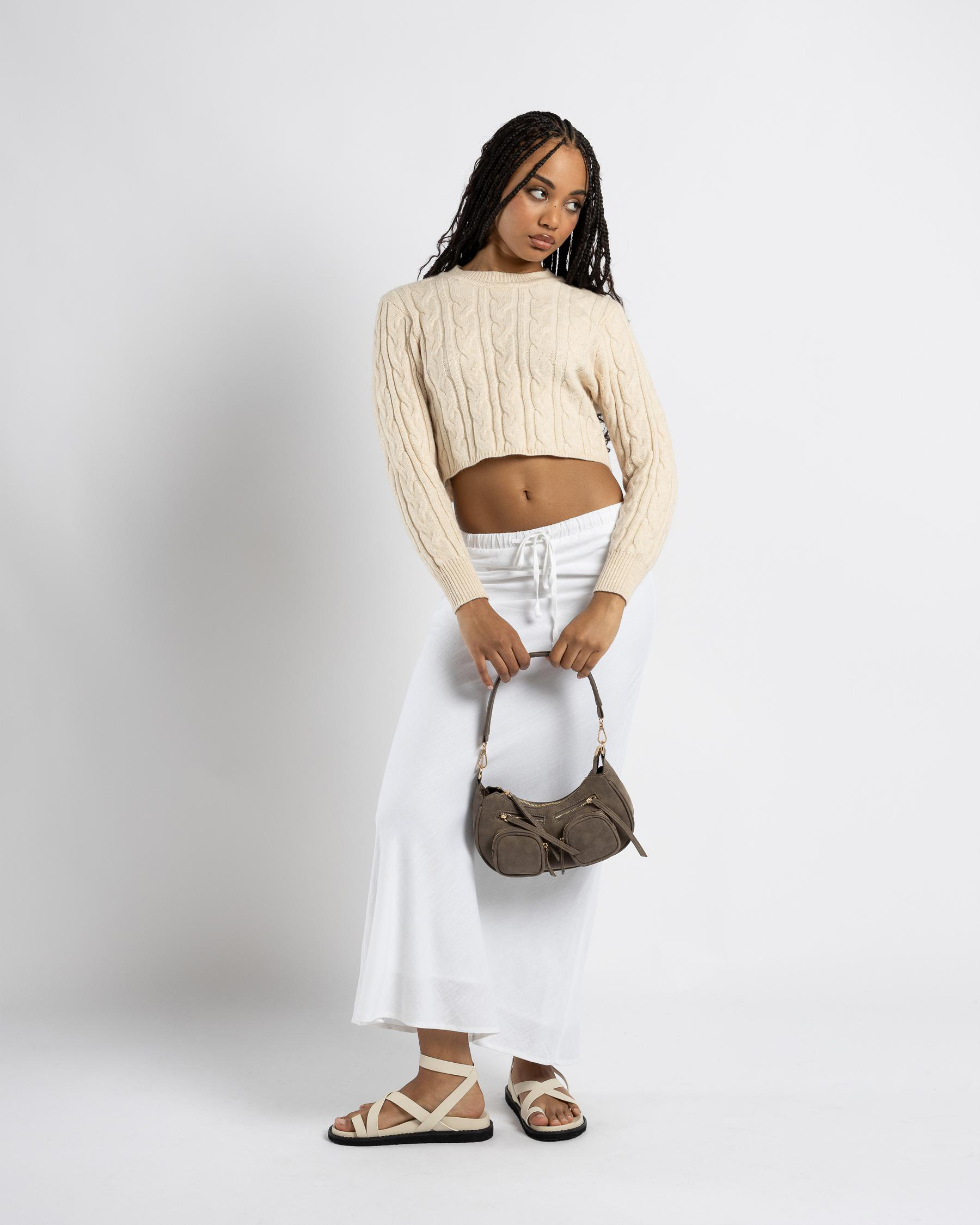 Bookworm Cable Knit Jumper