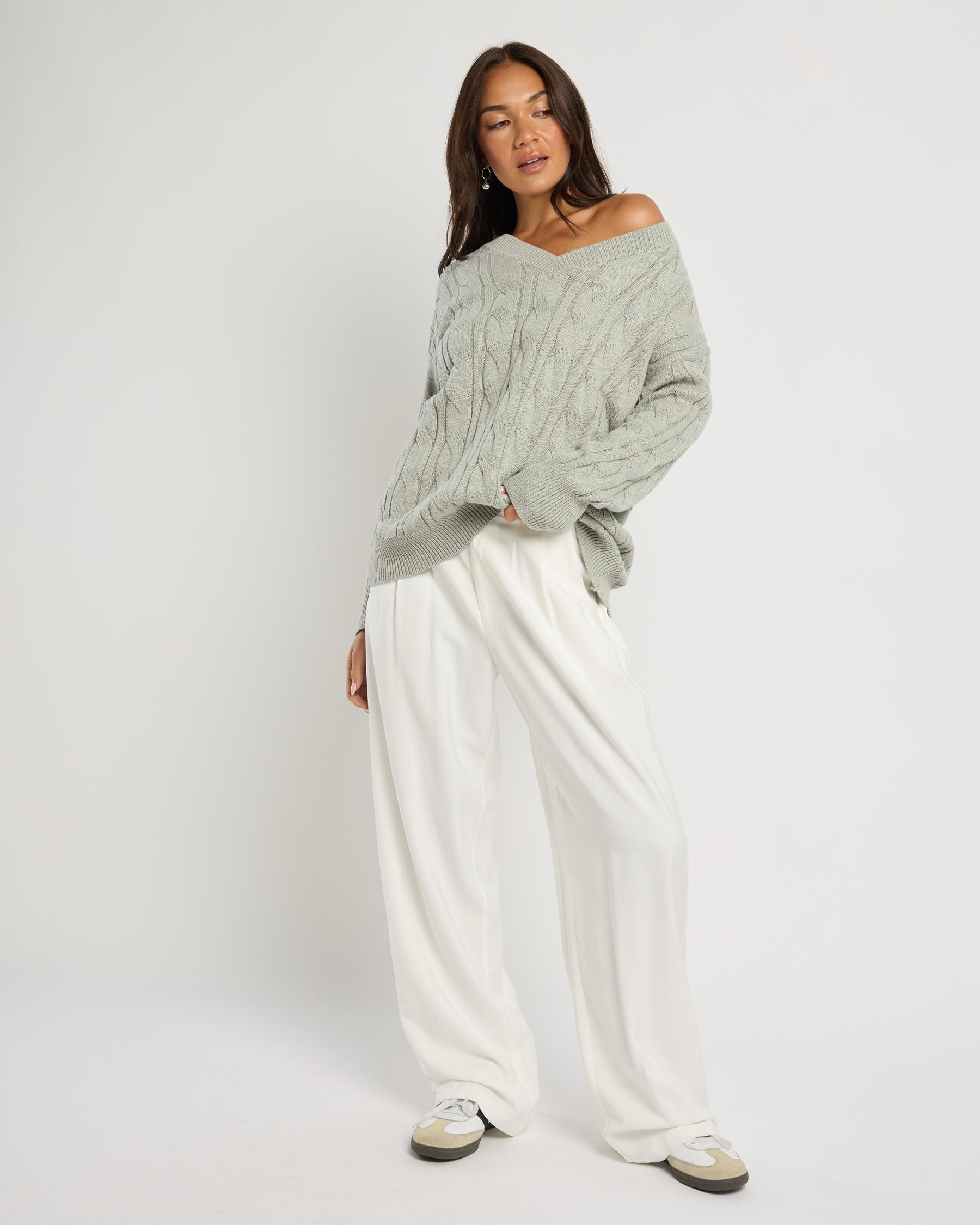 Cambridge V Neck Knit Jumper