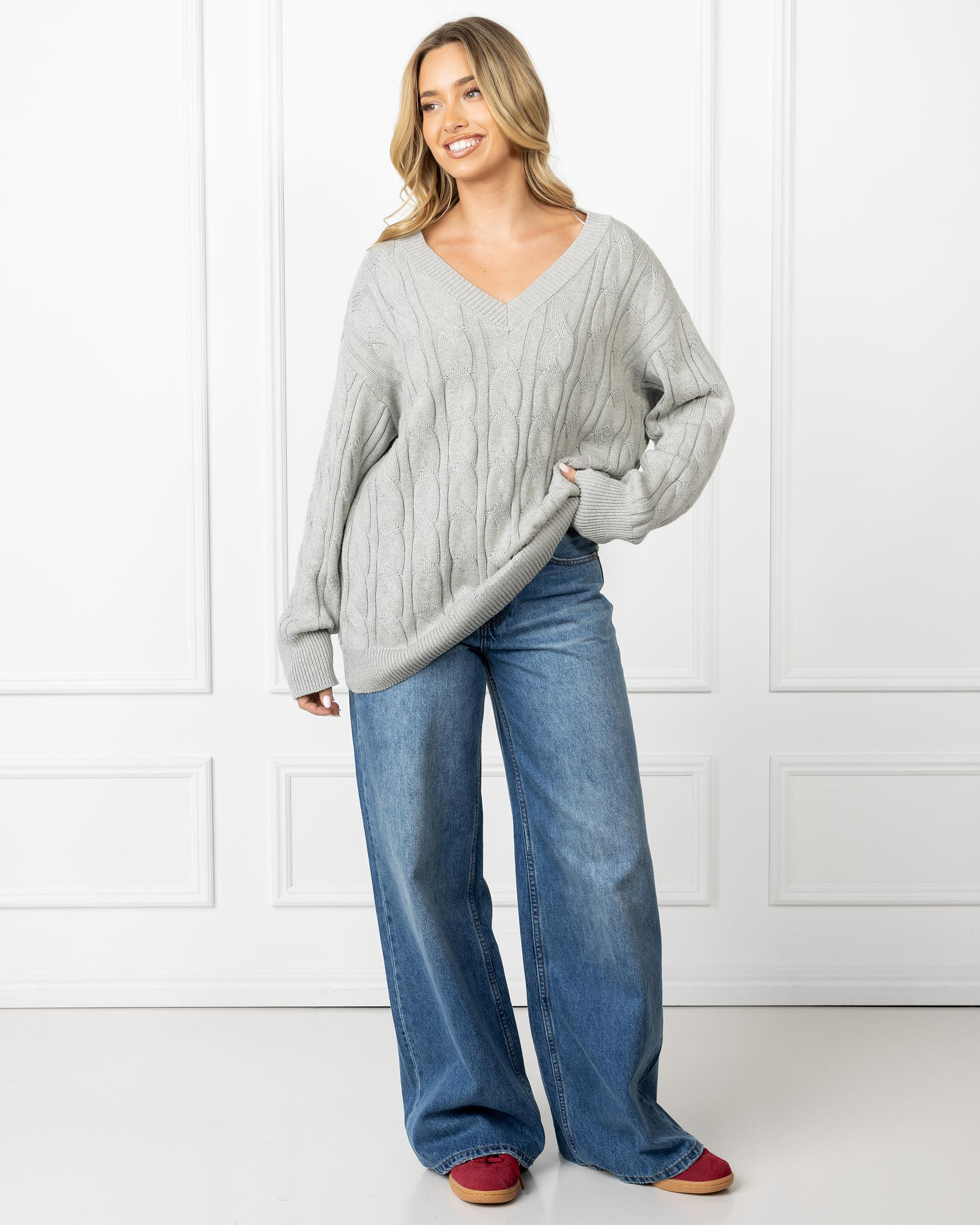 Cambridge V Neck Knit Jumper
