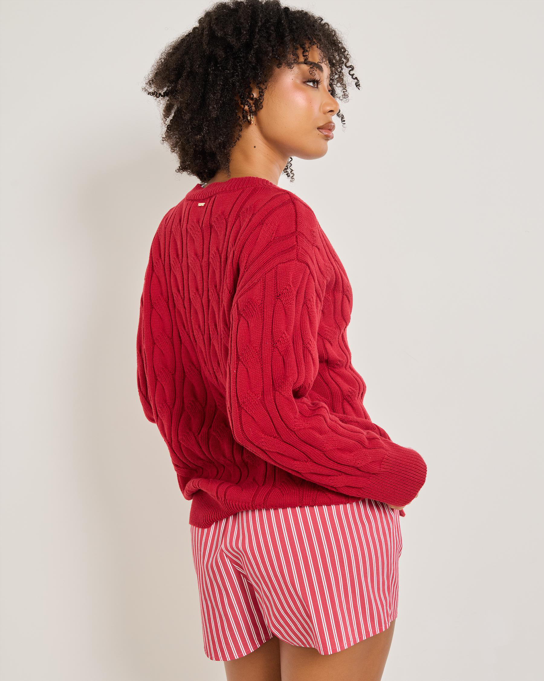 Cambridge V Neck Knit Jumper