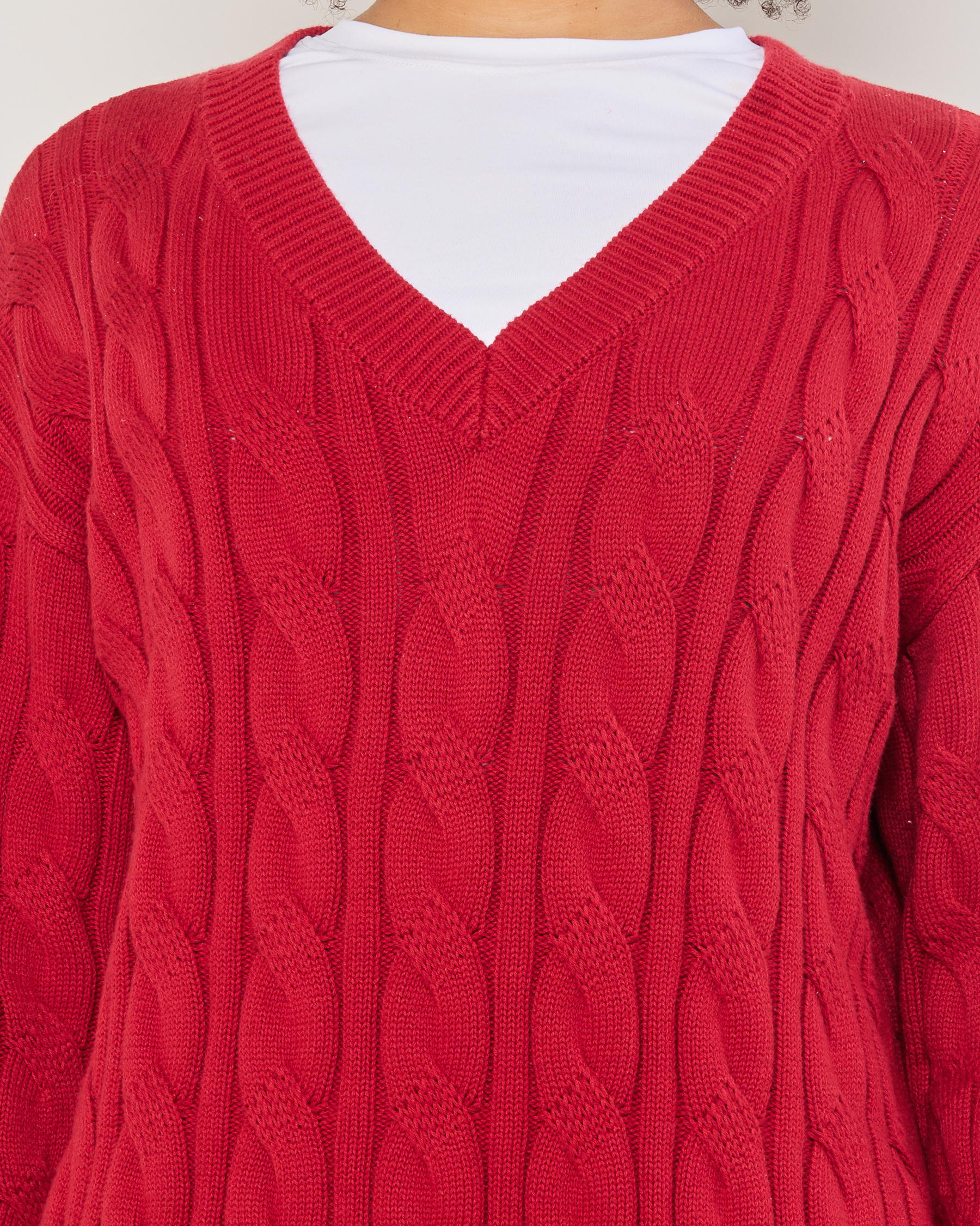 Cambridge V Neck Knit Jumper