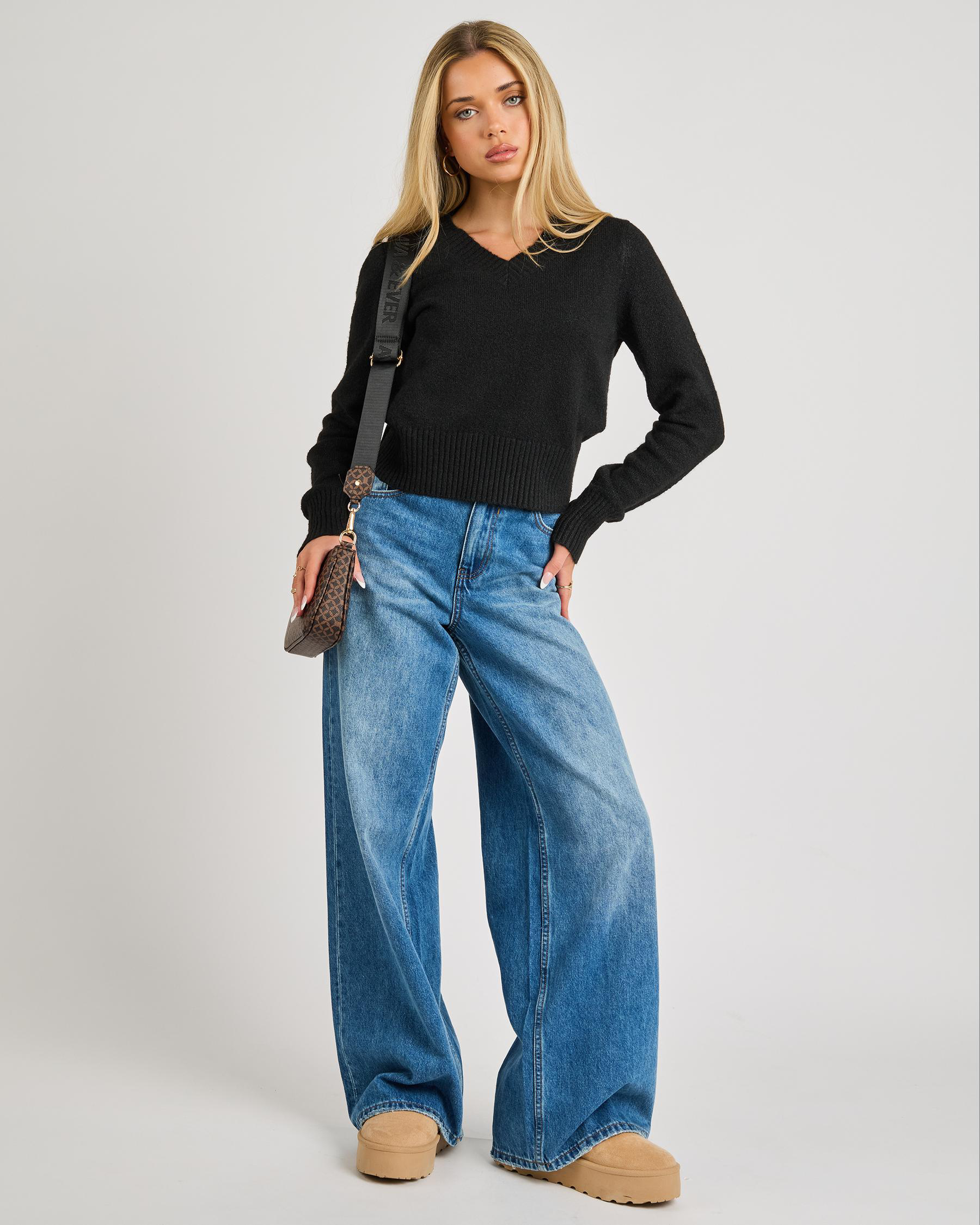 PhD V Neck Knit Jumper