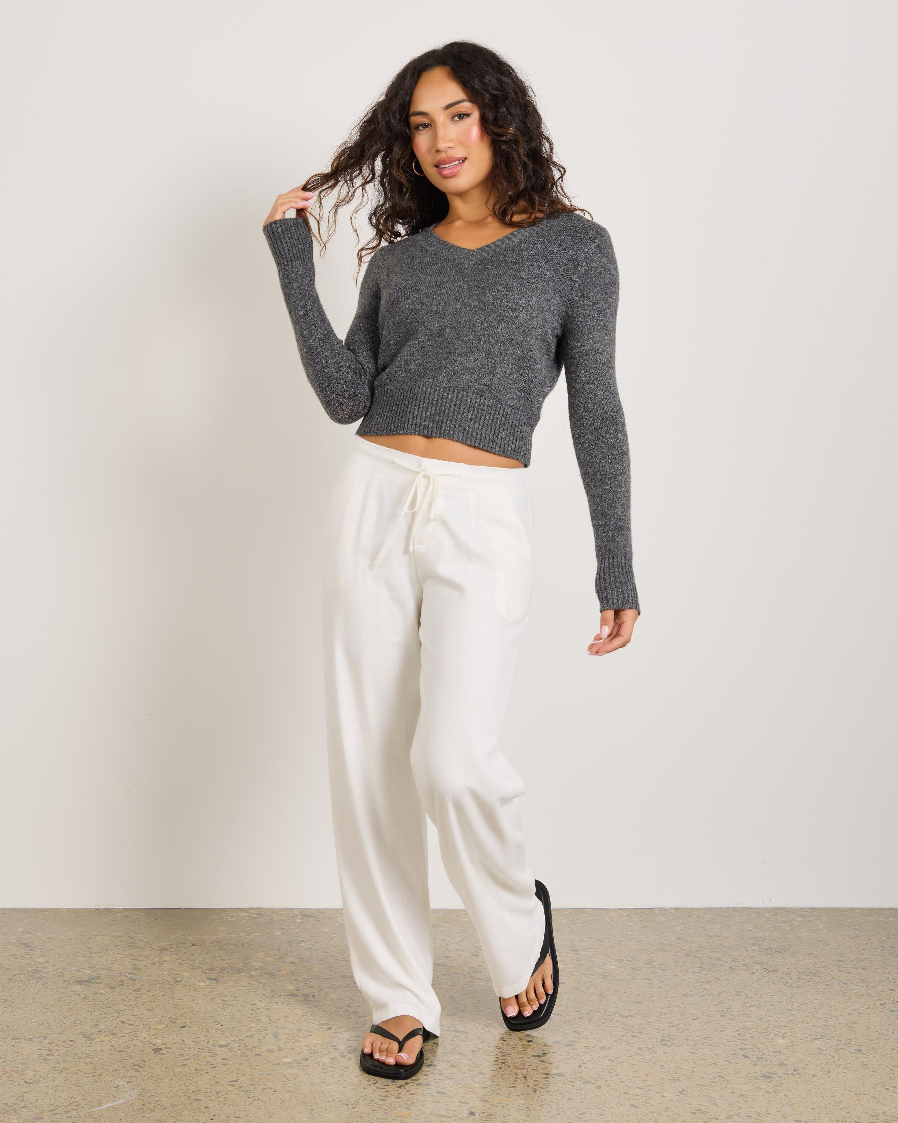 PhD V Neck Knit Jumper