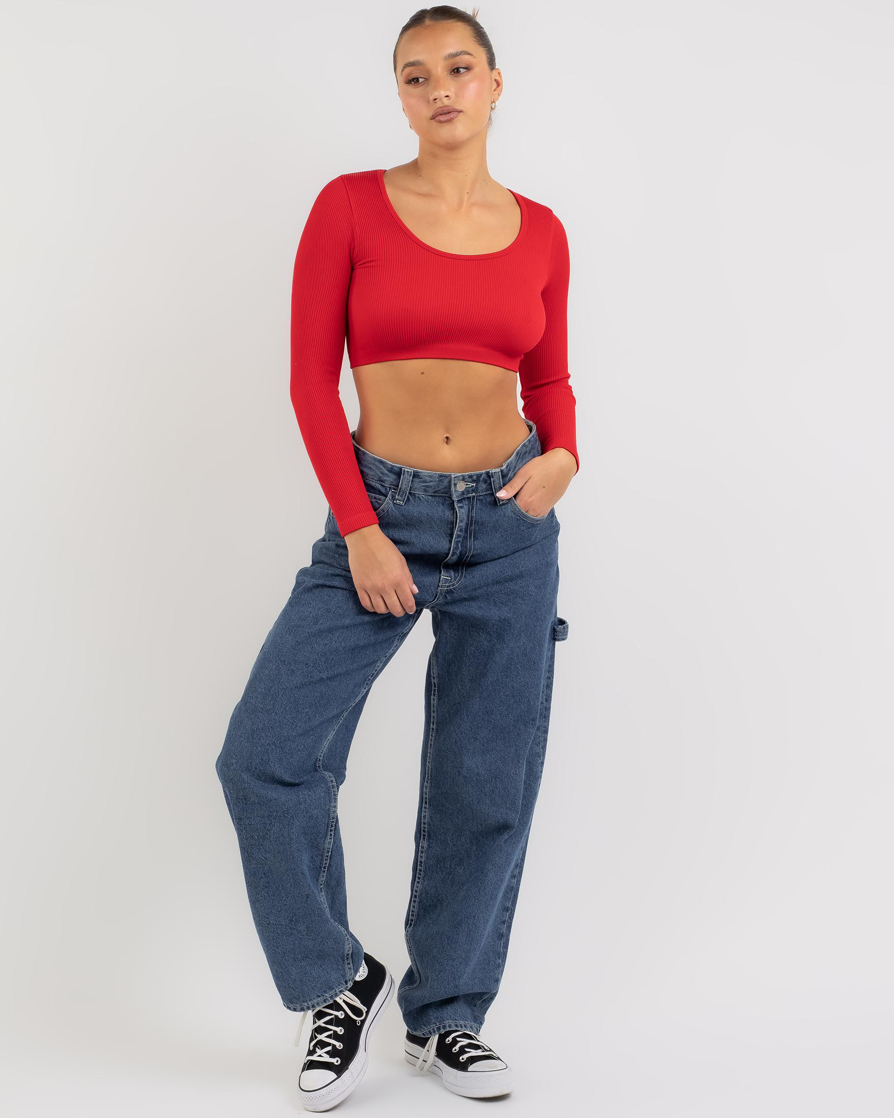 Basic Seamfree Long Sleeve Top