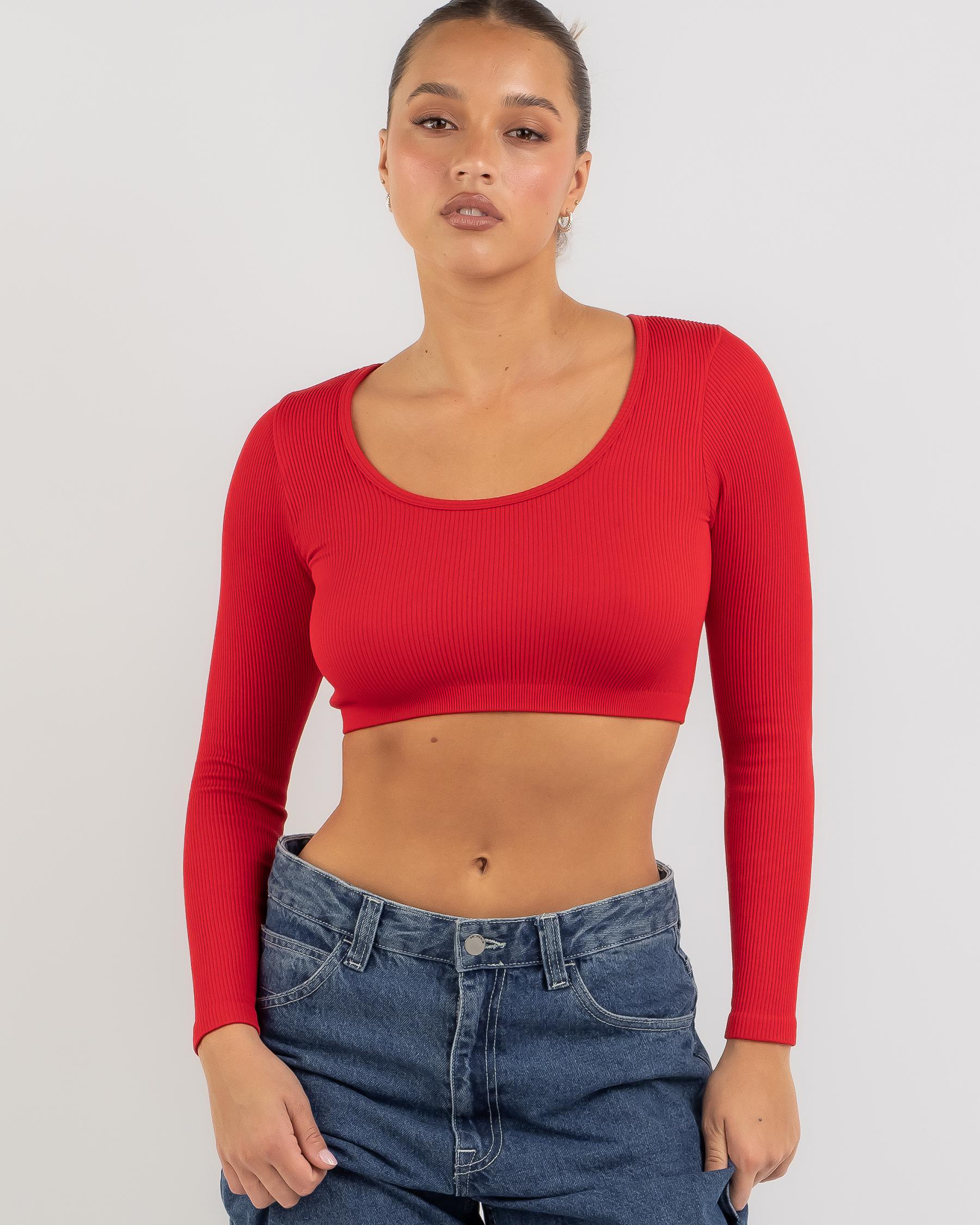 Basic Seamfree Long Sleeve Top