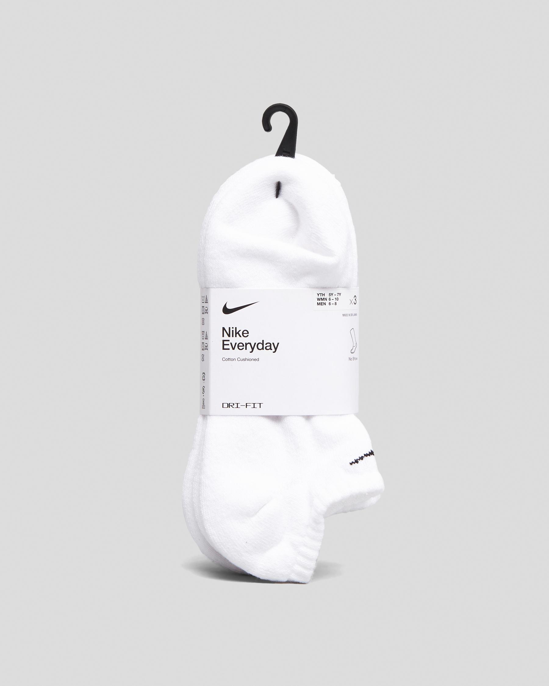 Everyday Cushioned No Show Sock Pack
