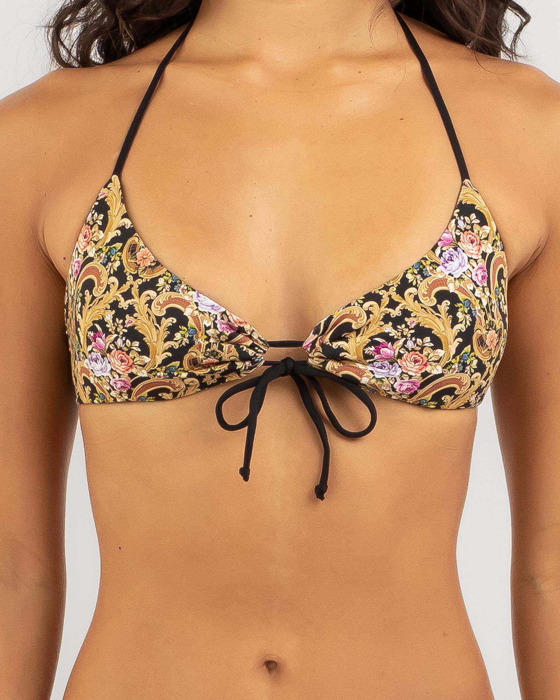 Farida Tie Bralette Bikini Top