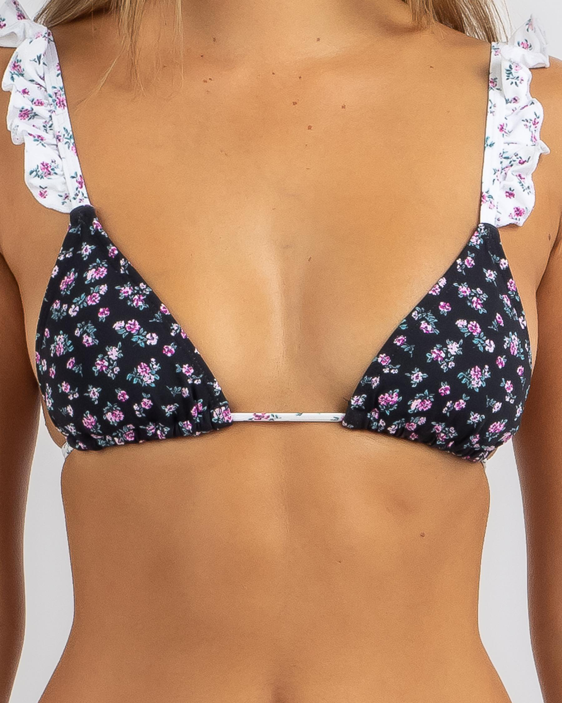 Rosabel Frill Bikini Top