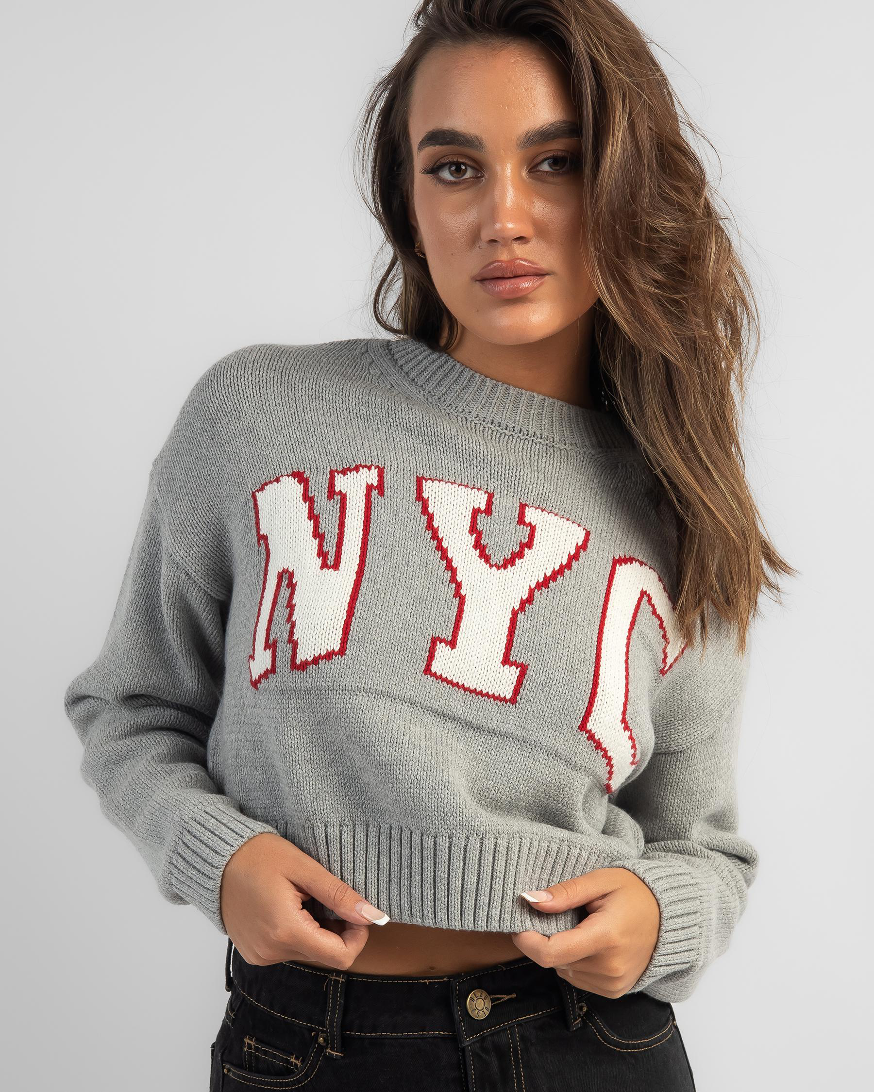 Alumni Crew Neck Knit Jumper