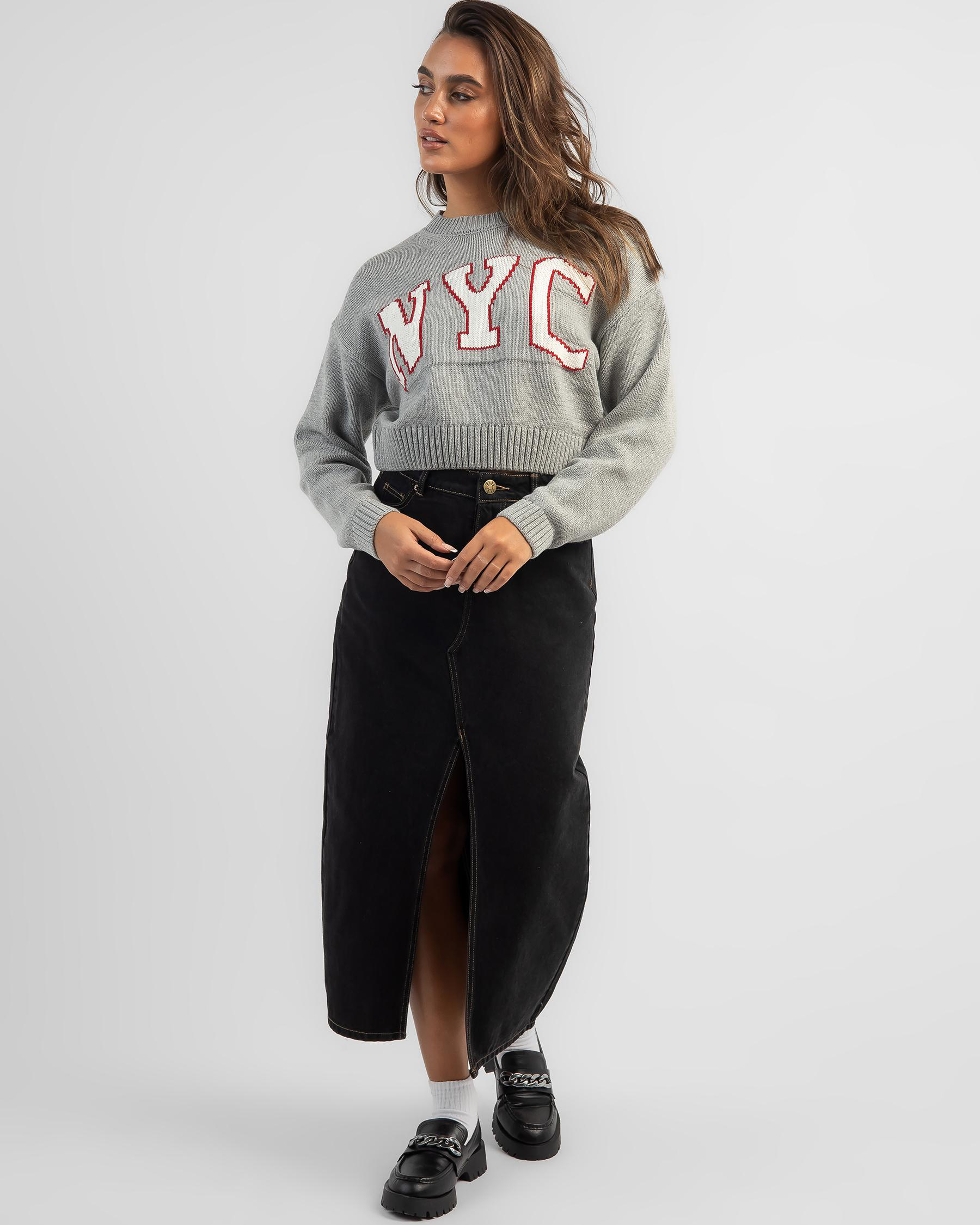 Alumni Crew Neck Knit Jumper