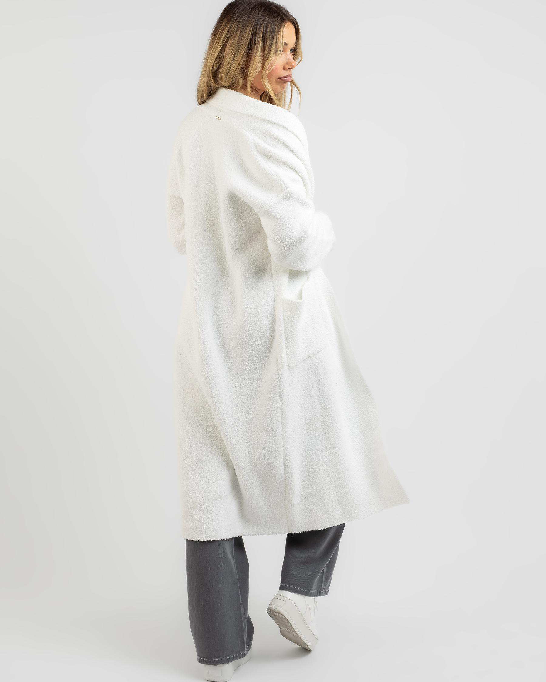 Penelope Longline Teddy Knit Cardigan