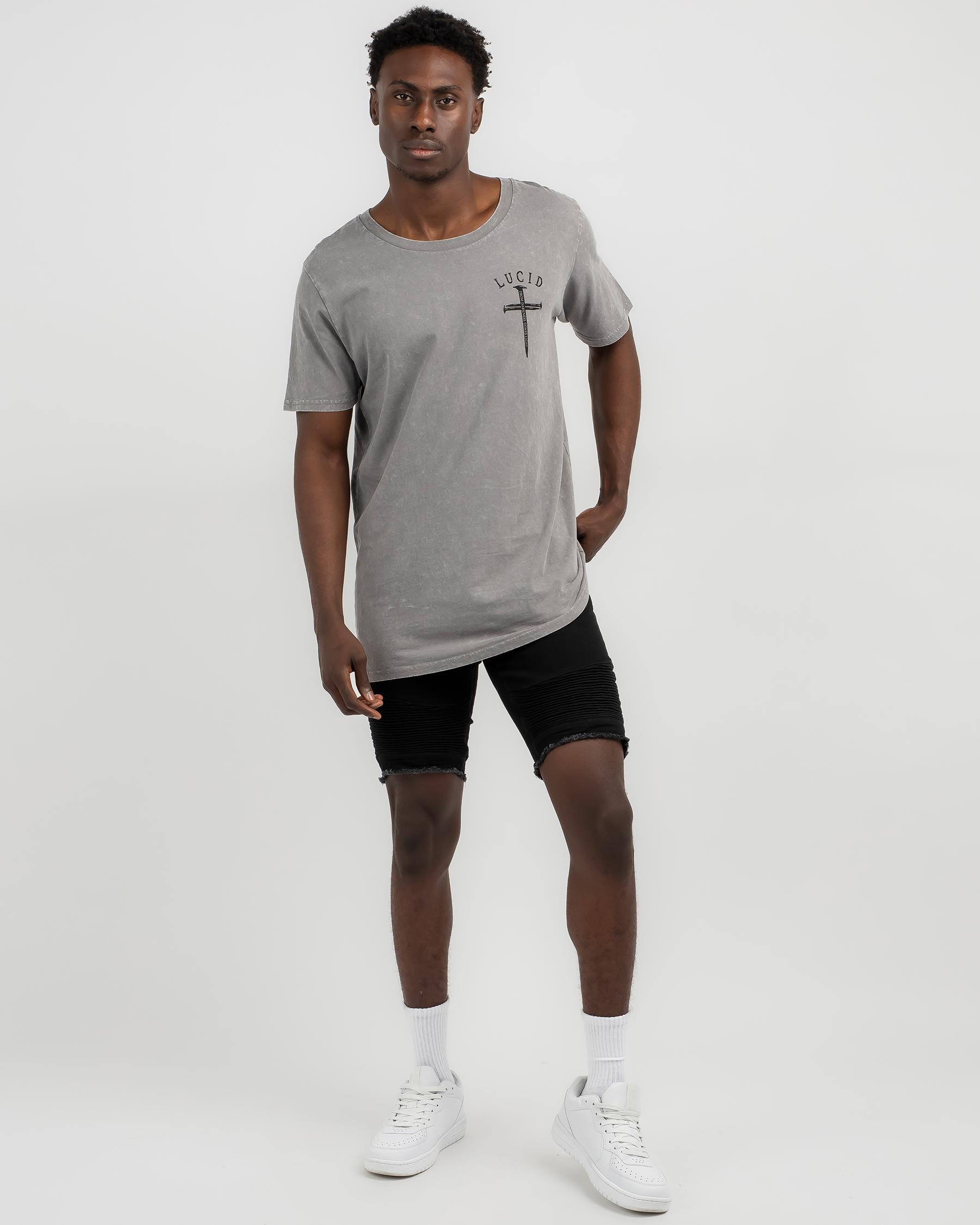 Expansion Denim Shorts