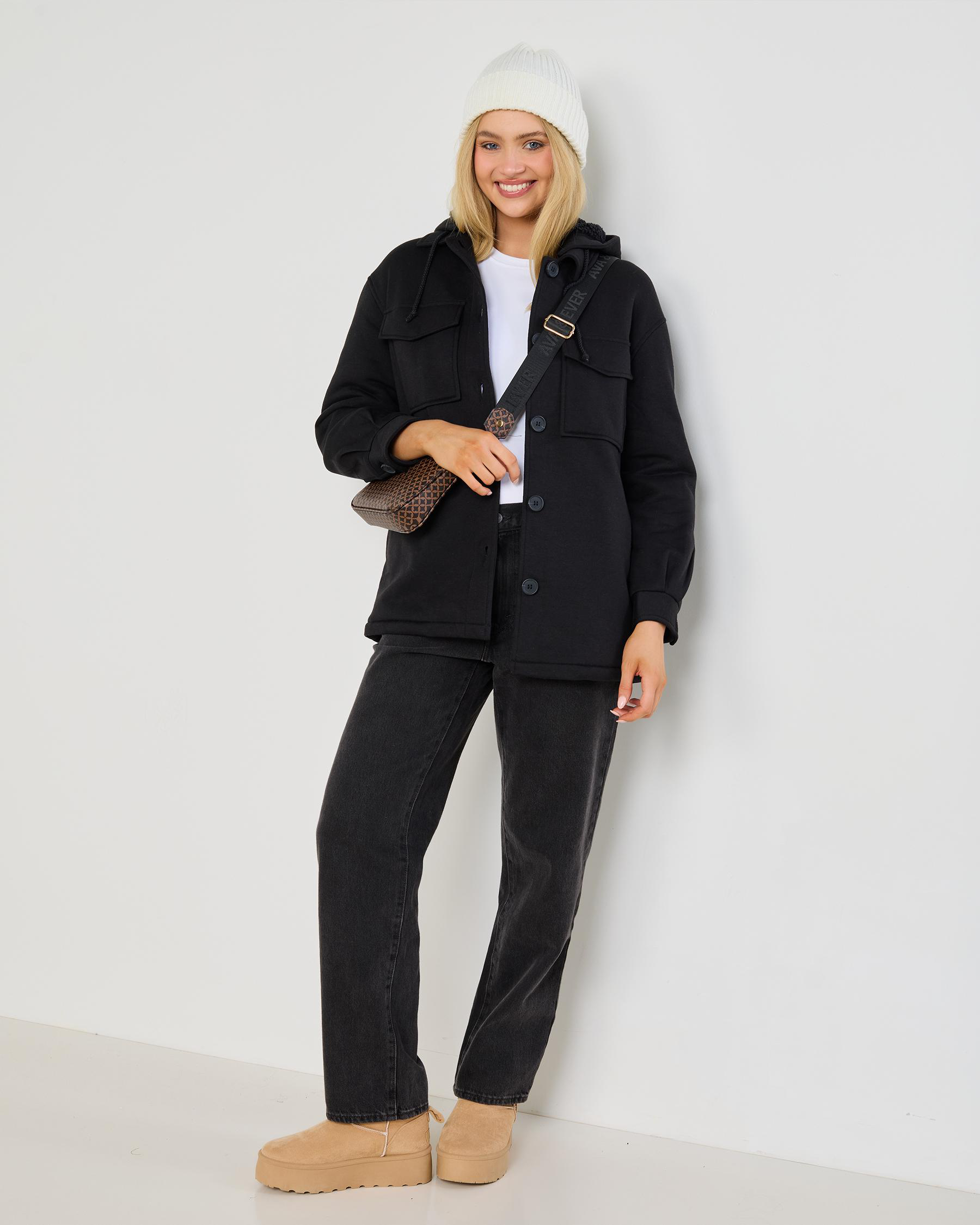 Claudia Hooded Shacket