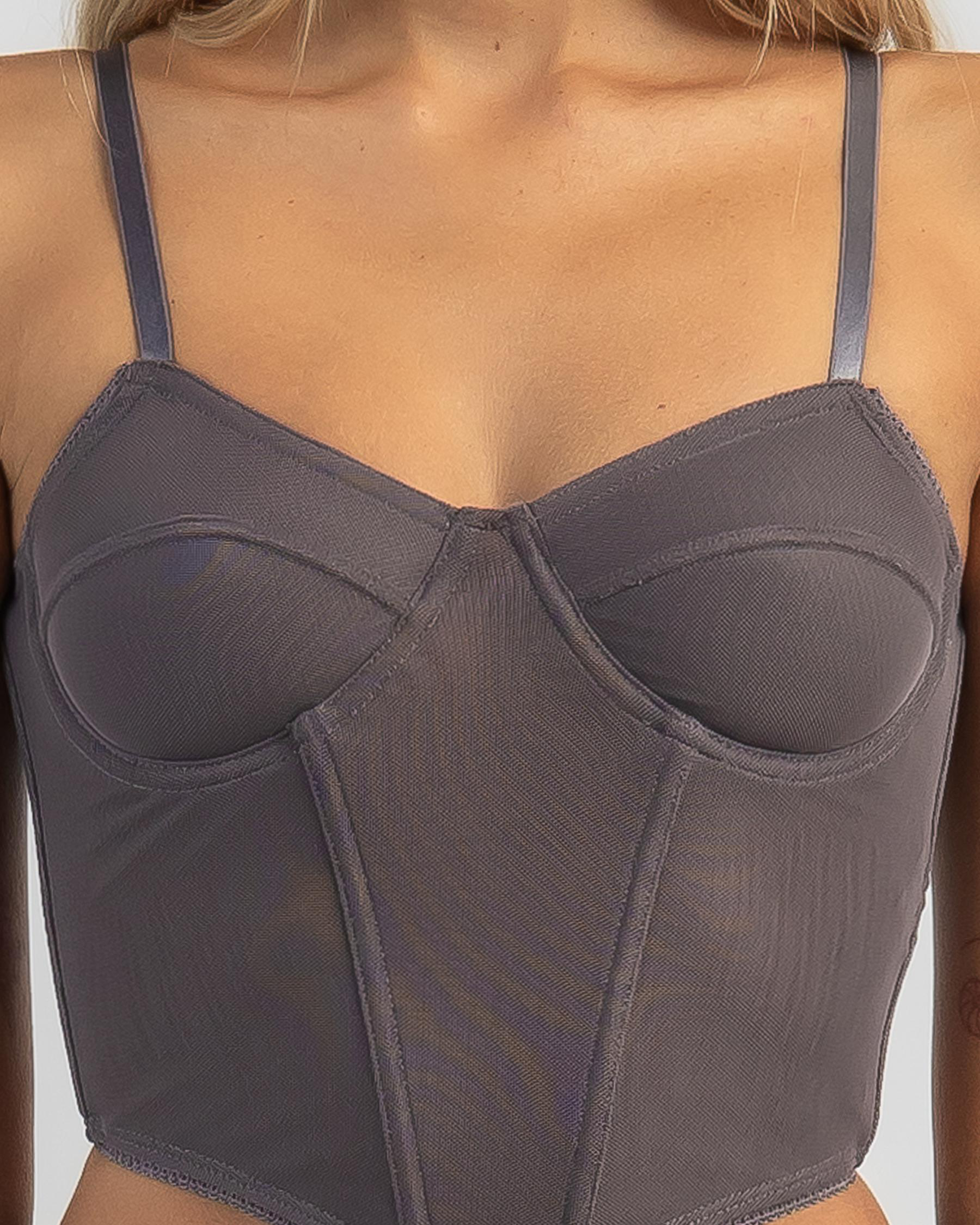 Stassie Mesh Corset Top