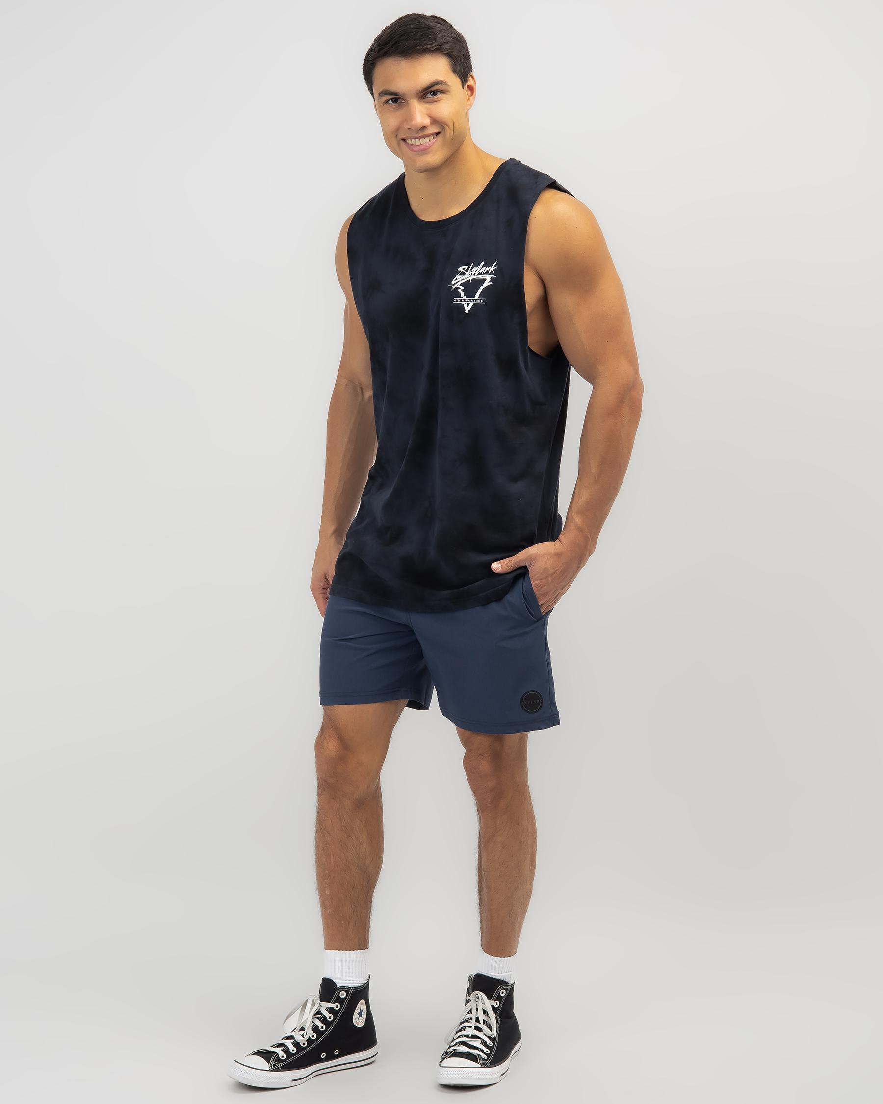 Bind Elastic Waist Shorts