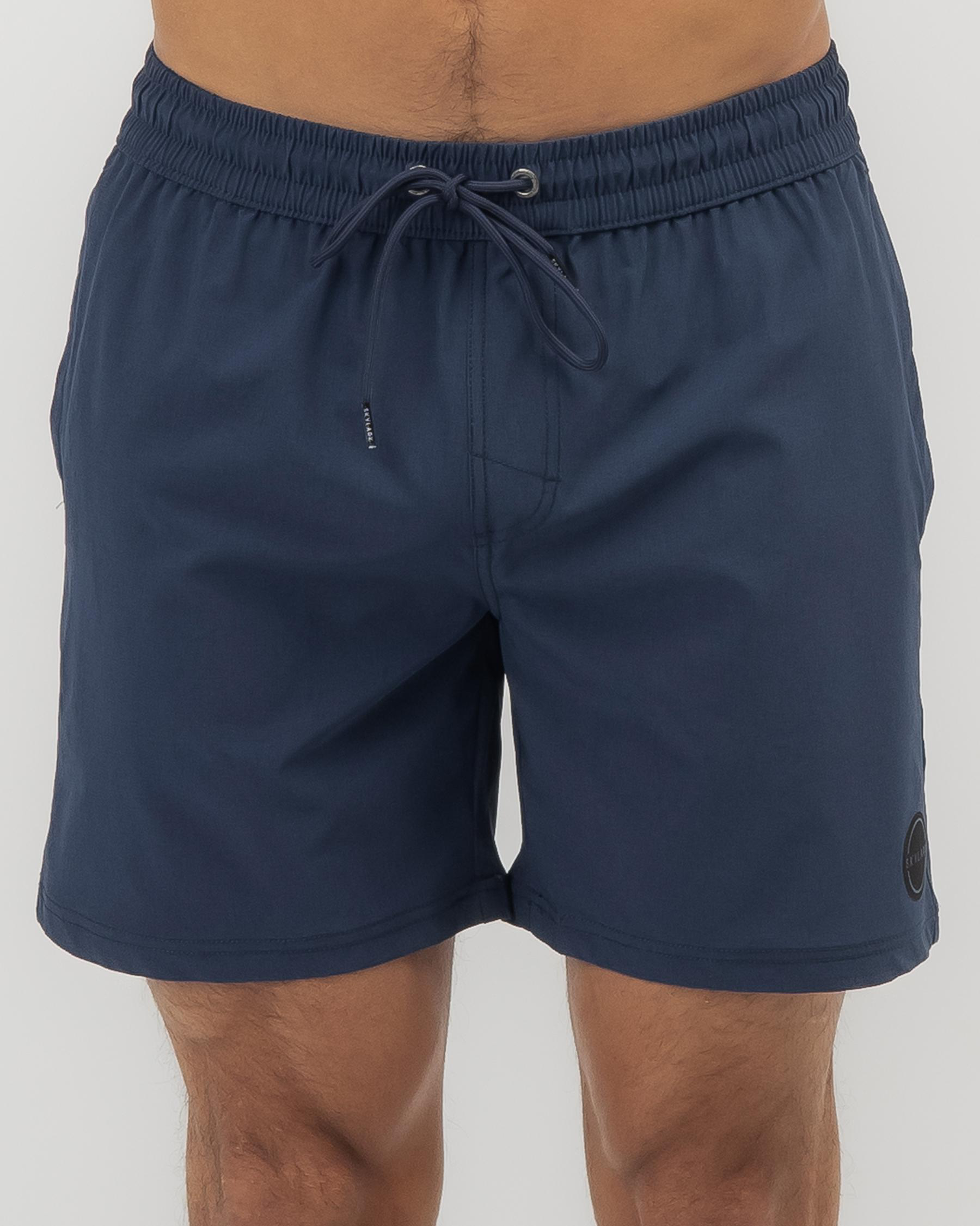 Bind Elastic Waist Shorts