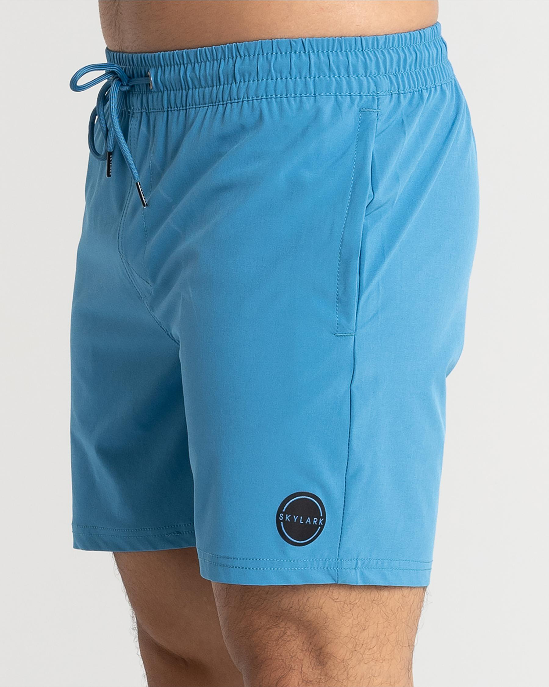 Bind Elastic Waist Shorts