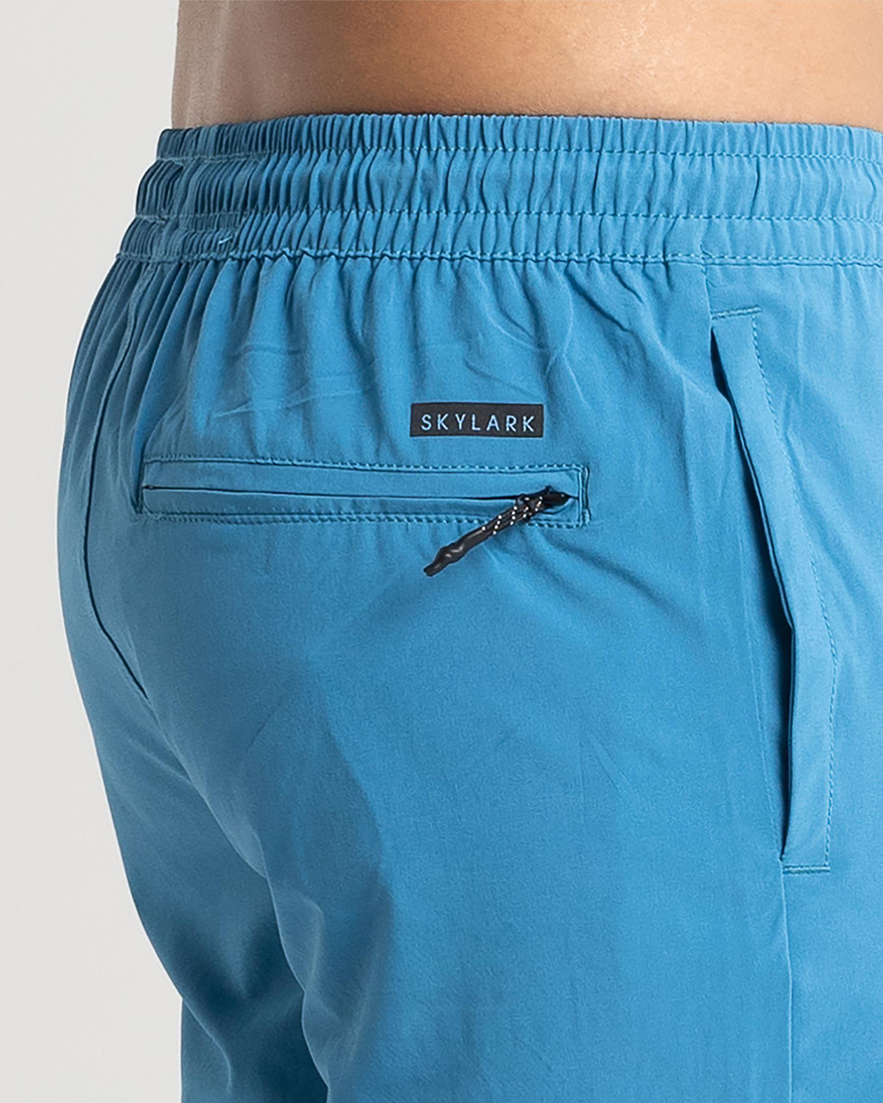 Bind Elastic Waist Shorts