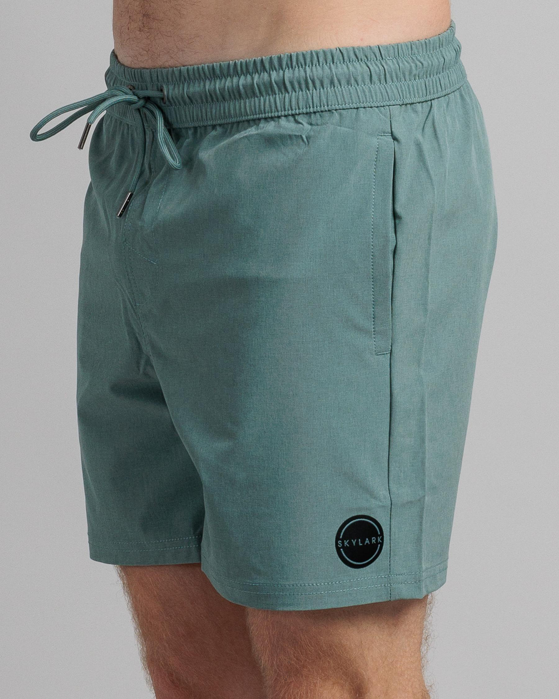 Bind Elastic Waist Shorts
