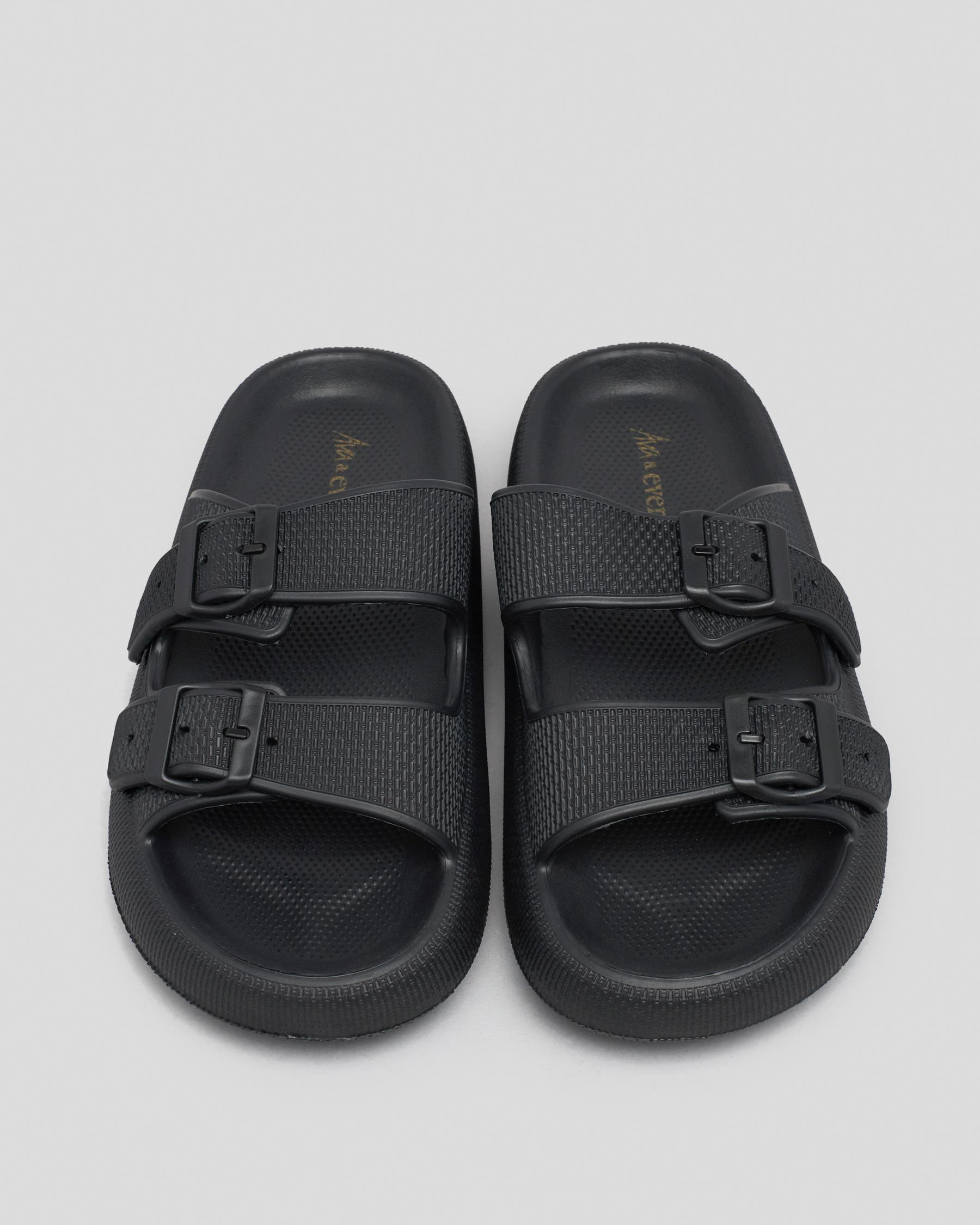 Cove Double Buckle Slide Sandals