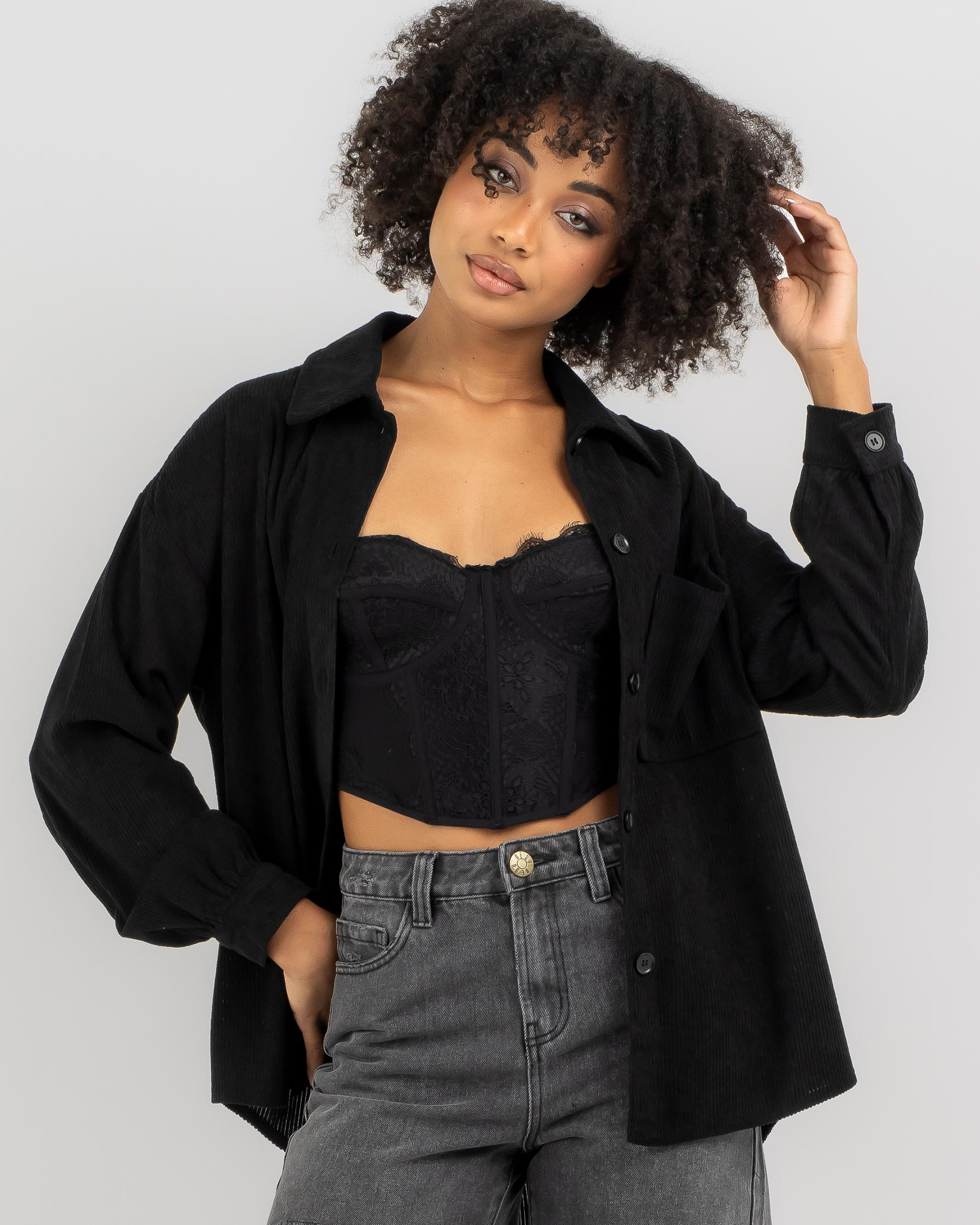 Ontario Cord Long Sleeve Shirt