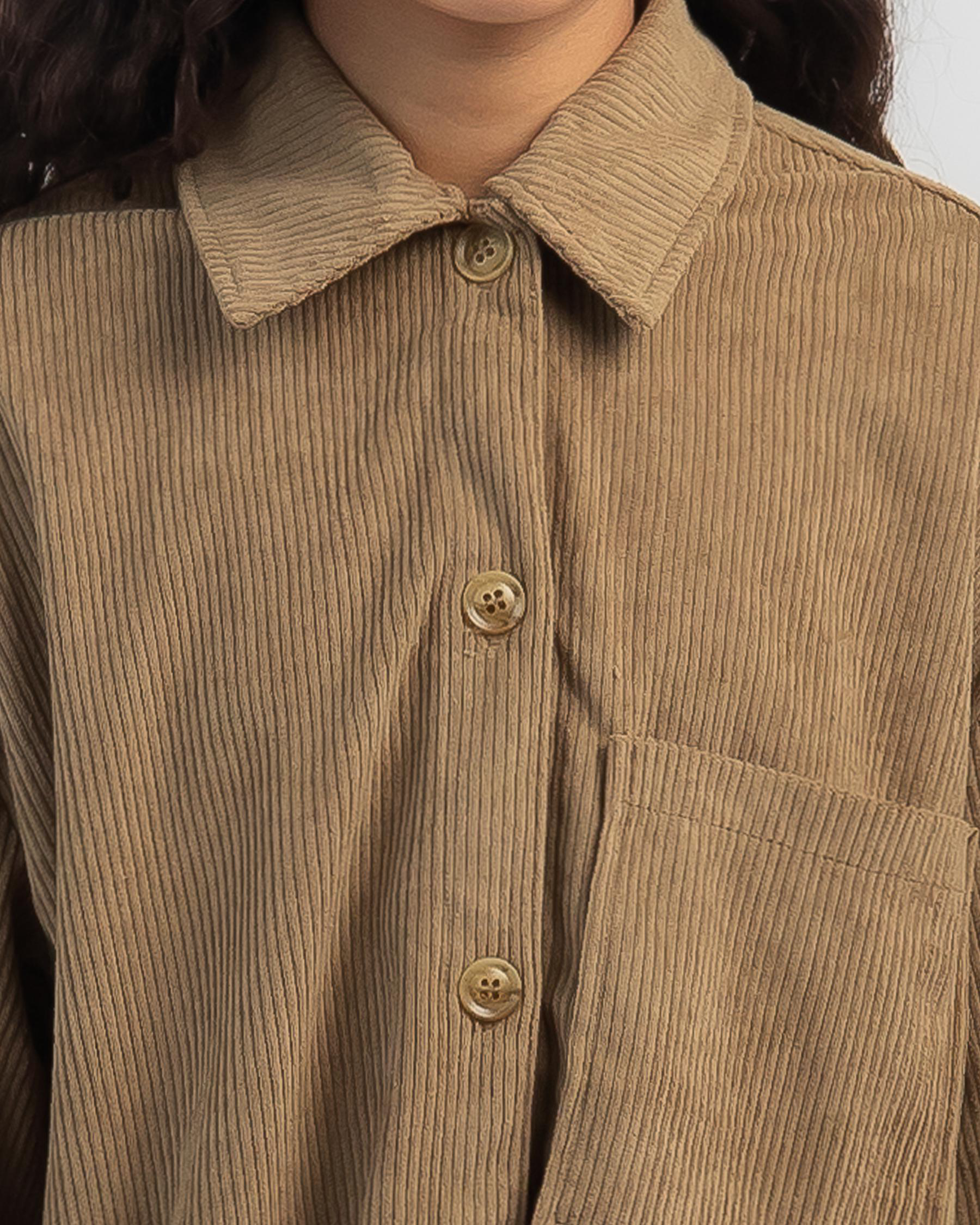 Ontario Cord Long Sleeve Shirt