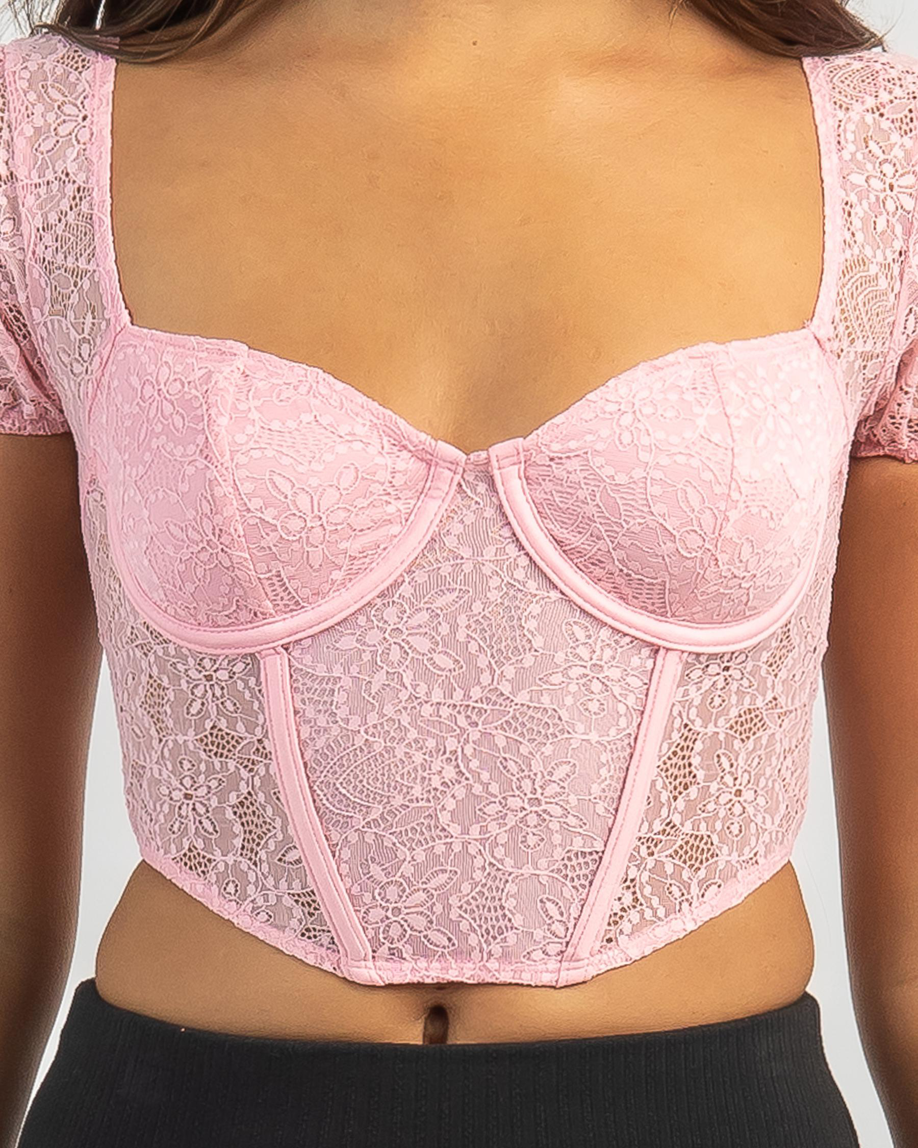 Duchess Lace Corset Top