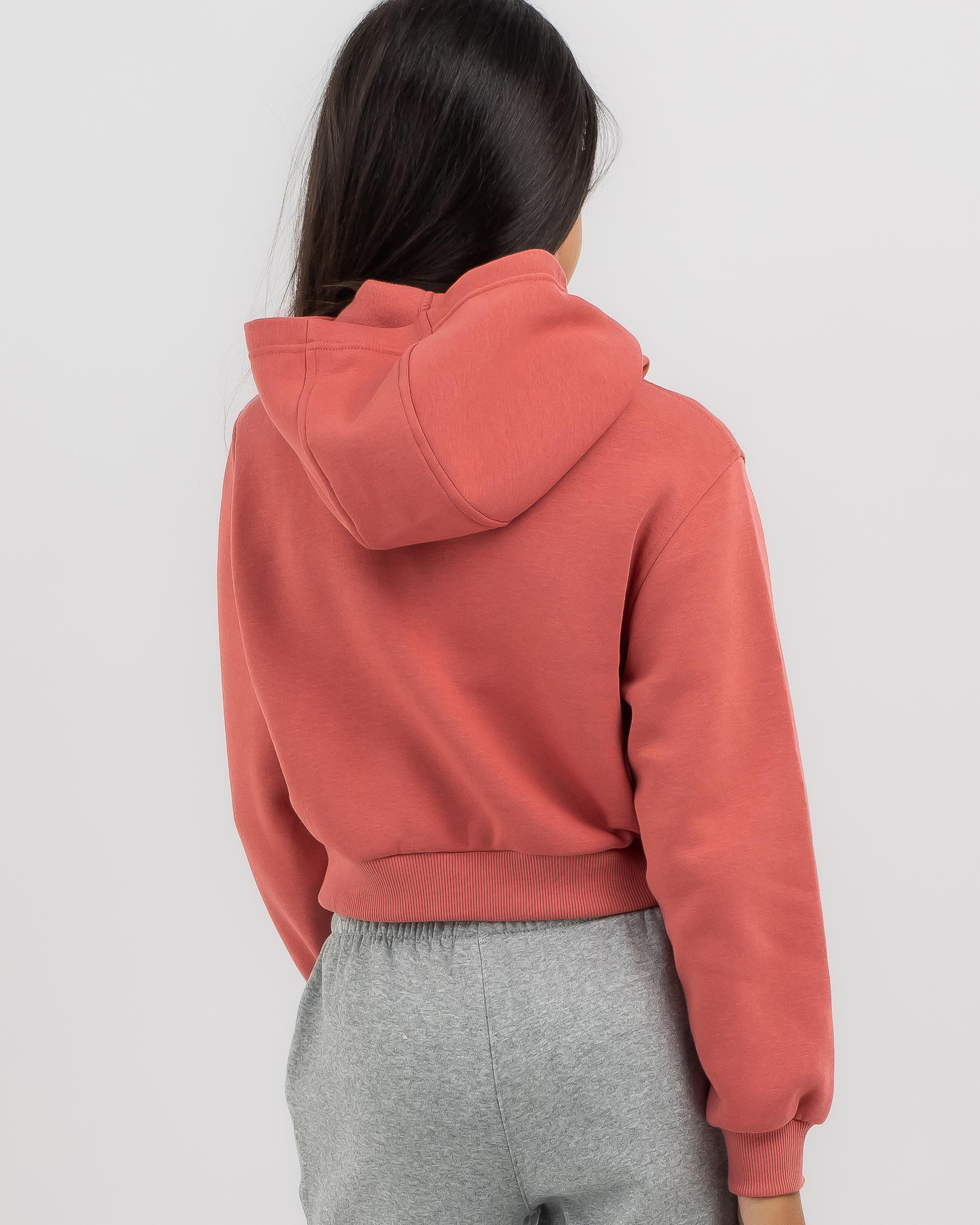 Club Fleece Crop Hoodie