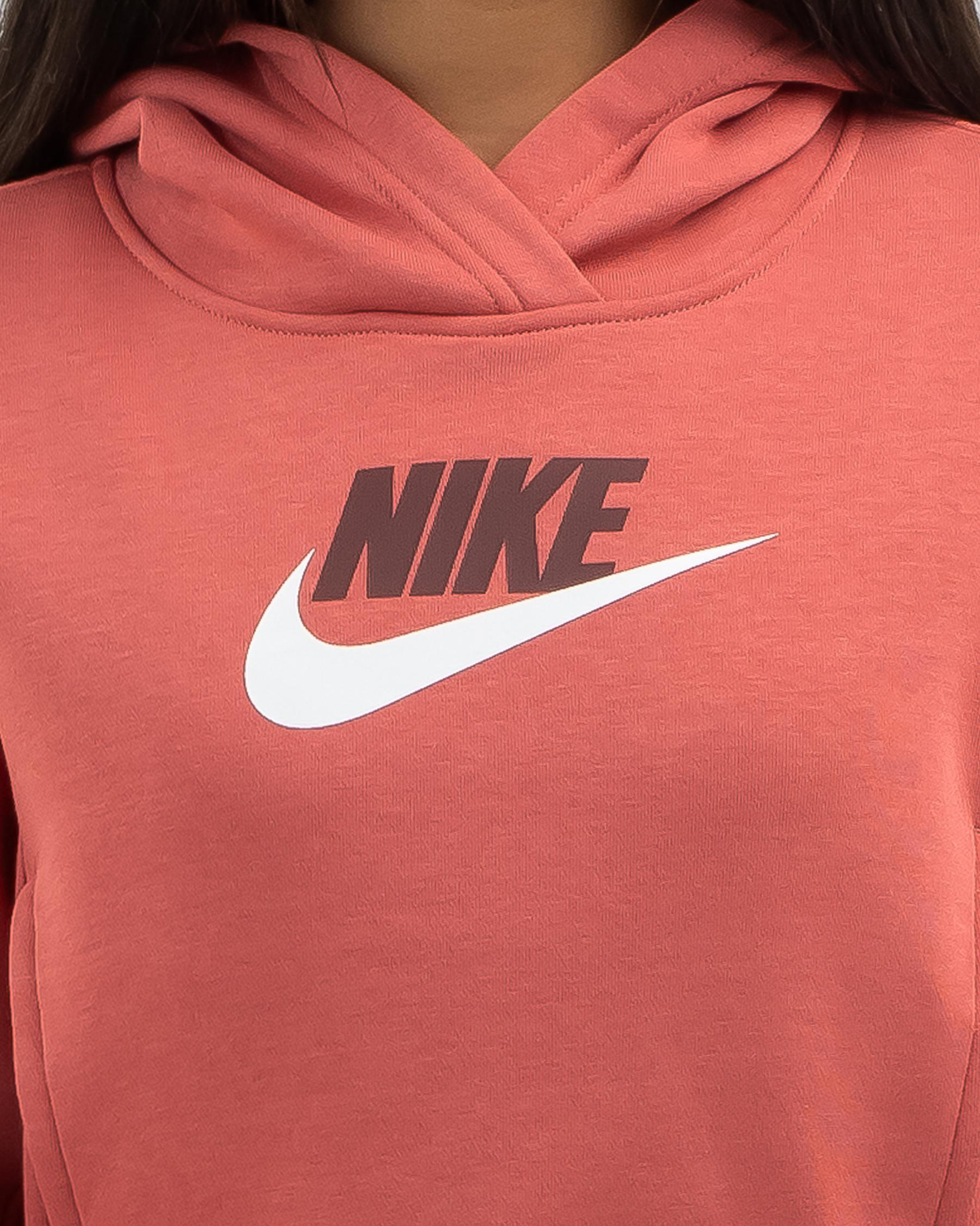 Club Fleece Crop Hoodie