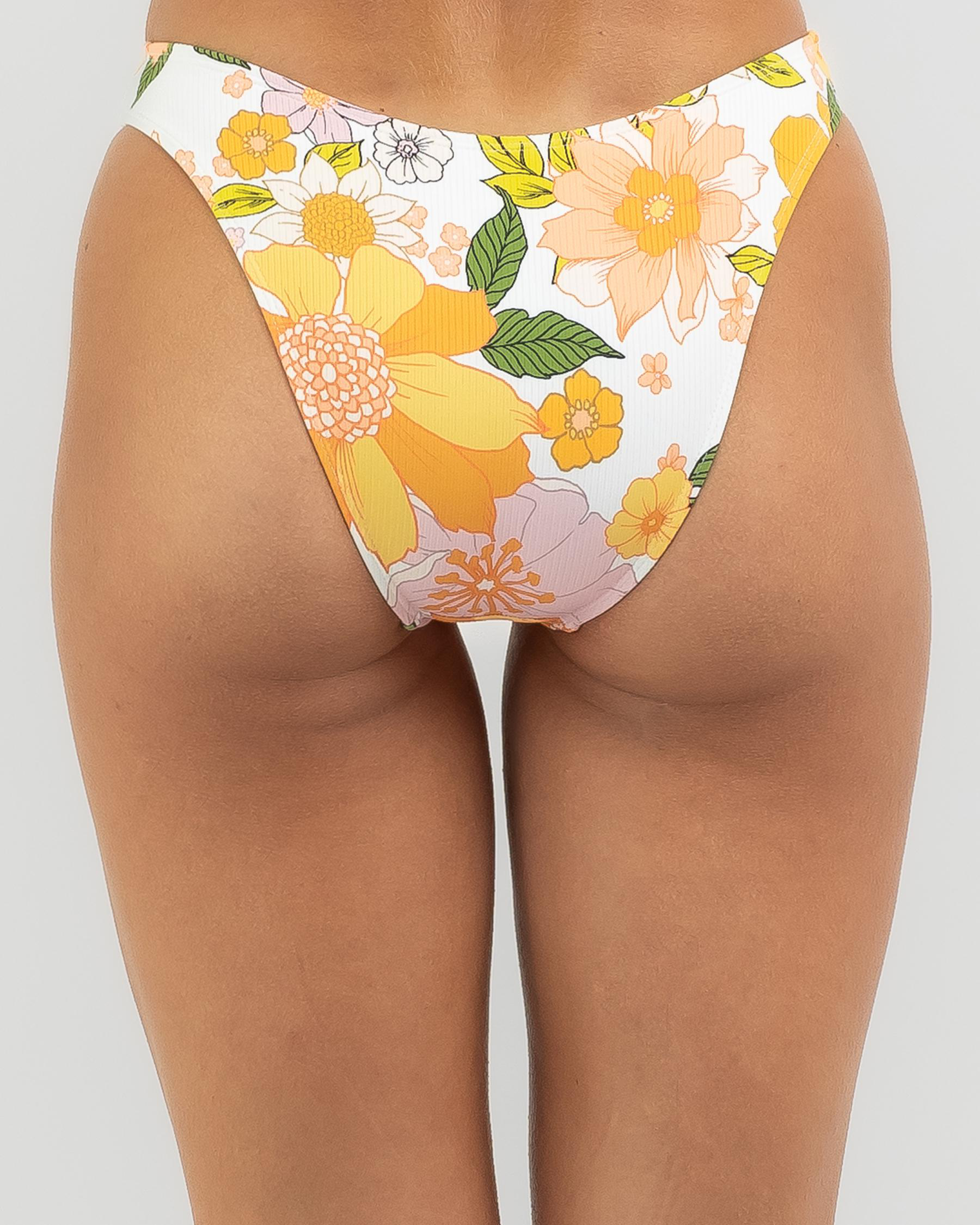 Flowerbomb High Cut Bikini Bottom