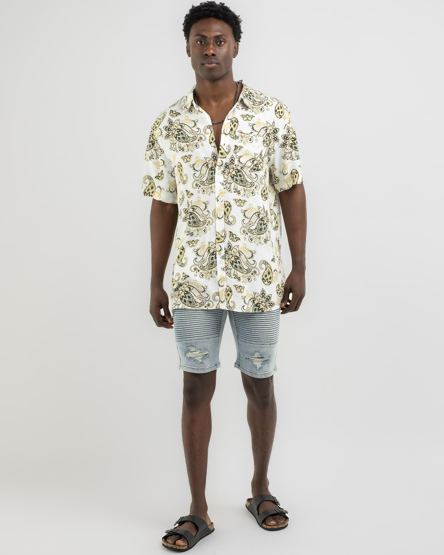 Paisley Short Sleeve Shirt