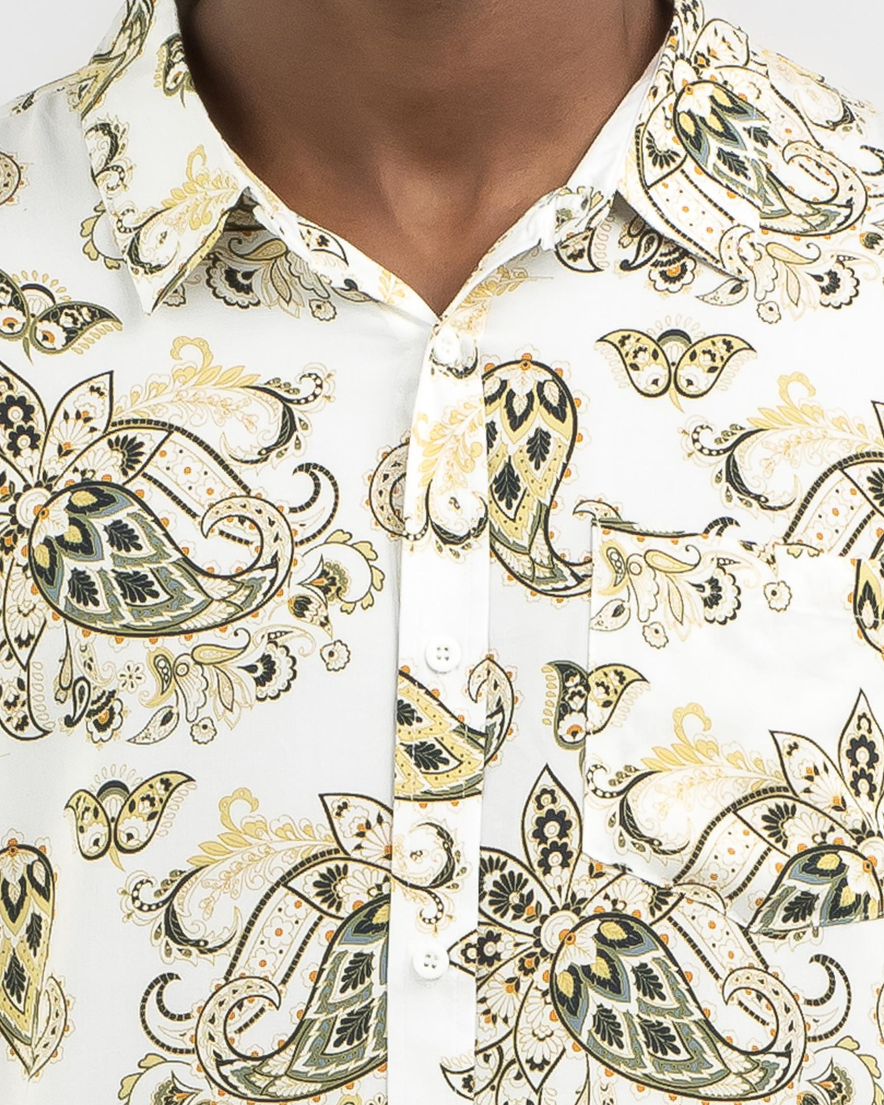 Paisley Short Sleeve Shirt