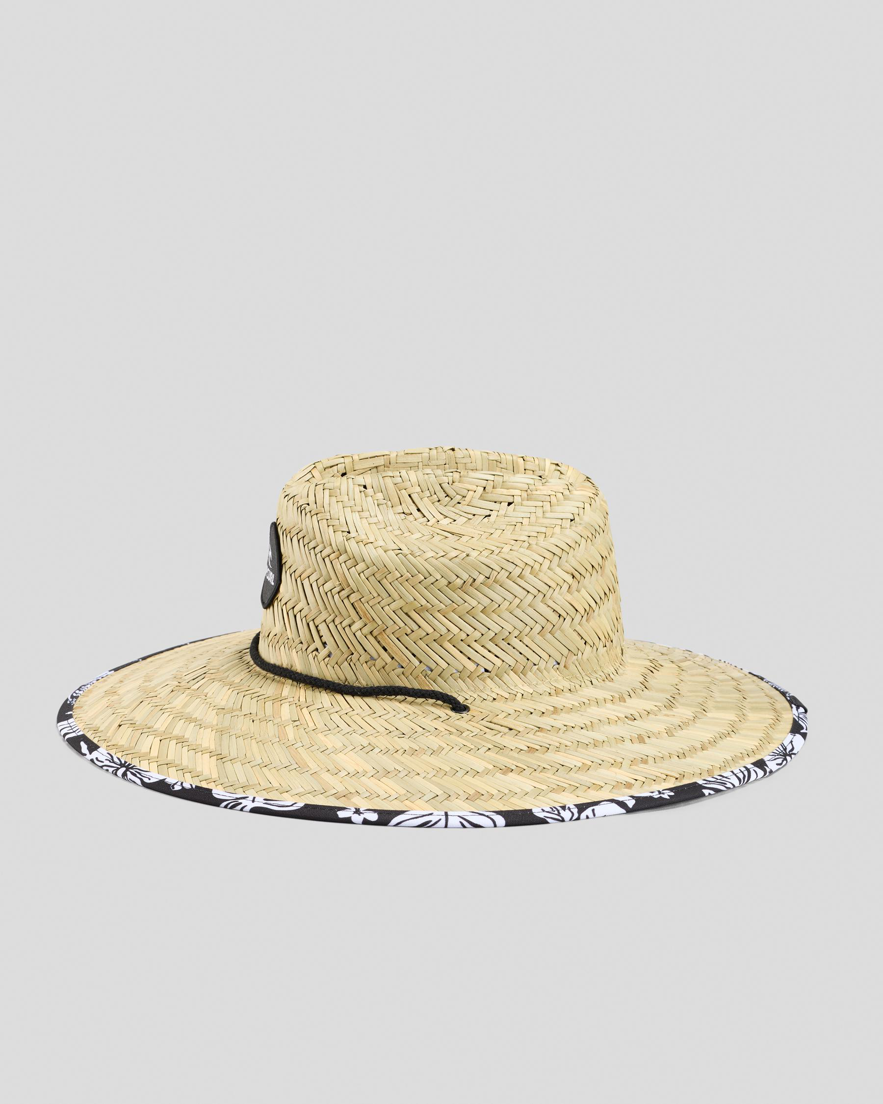 Mixed Straw Sun Panama Hat
