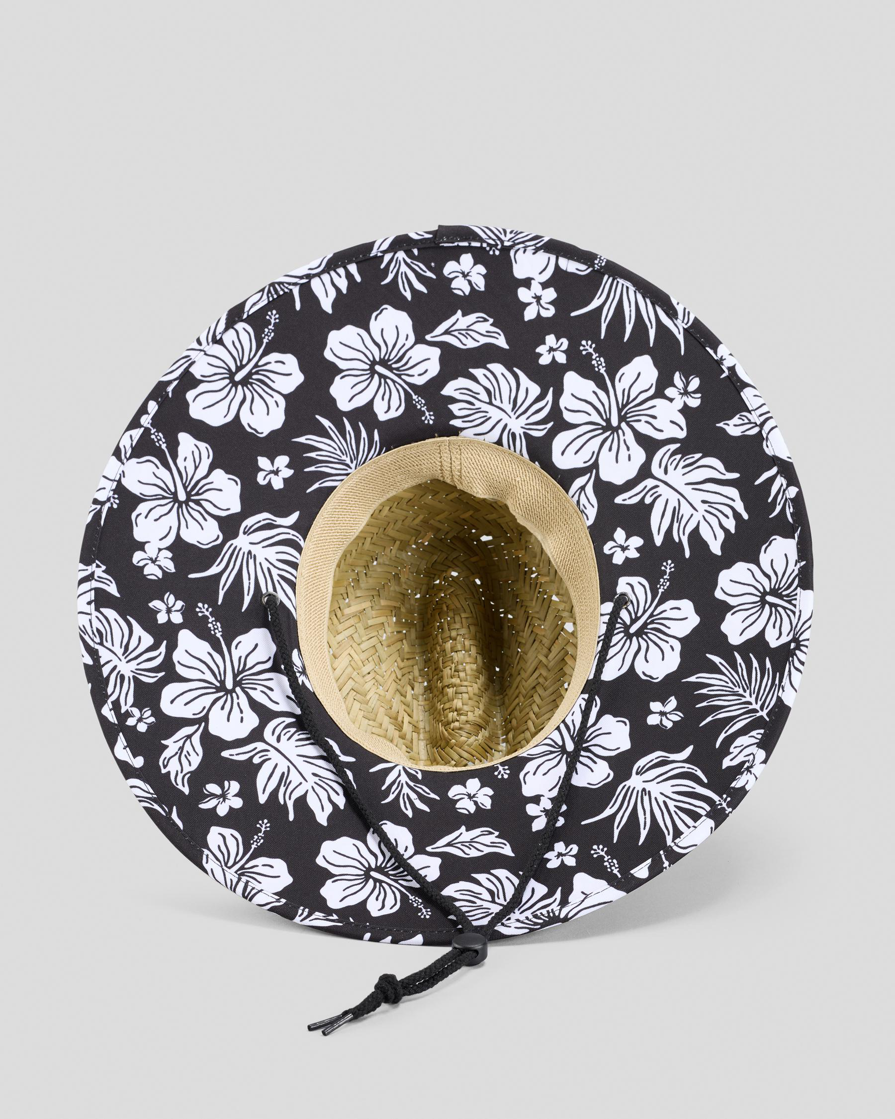 Mixed Straw Sun Panama Hat