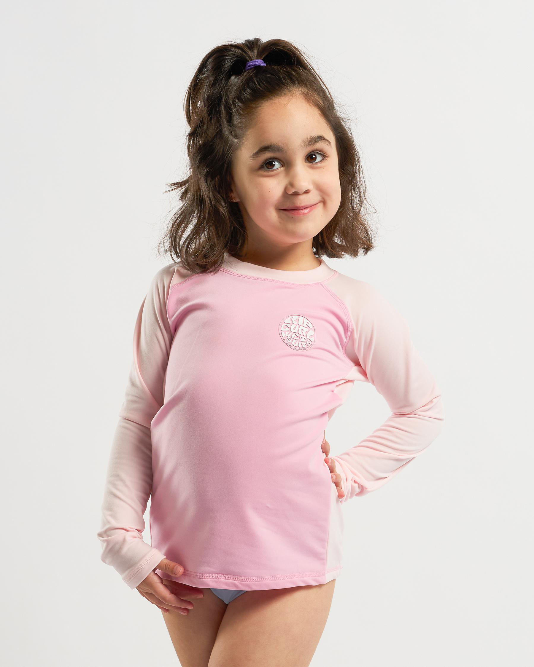 Toddlers' Icons UV Brushed Long Sleeve Rash Vest
