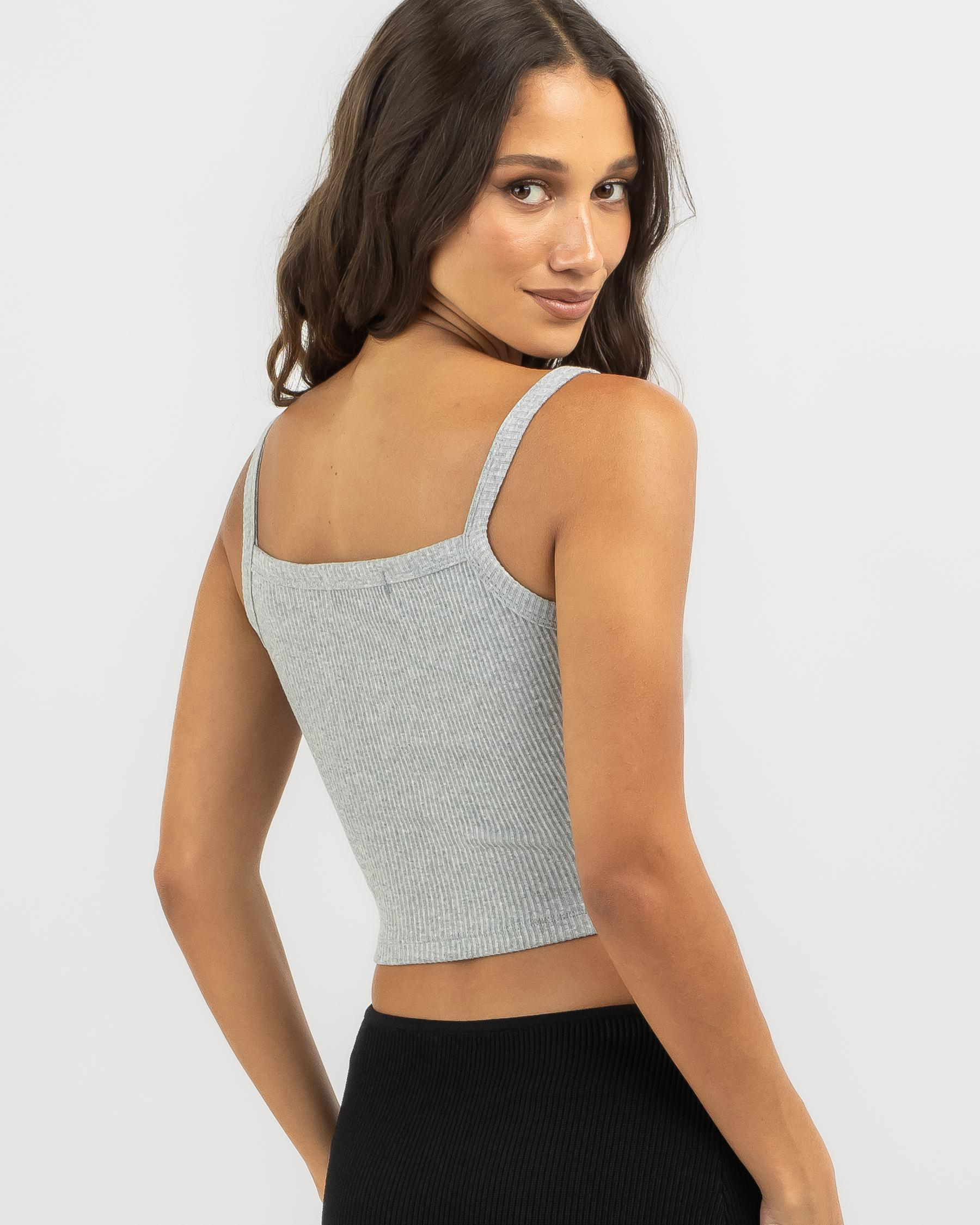 Basic Square Neck Baby Tank Top