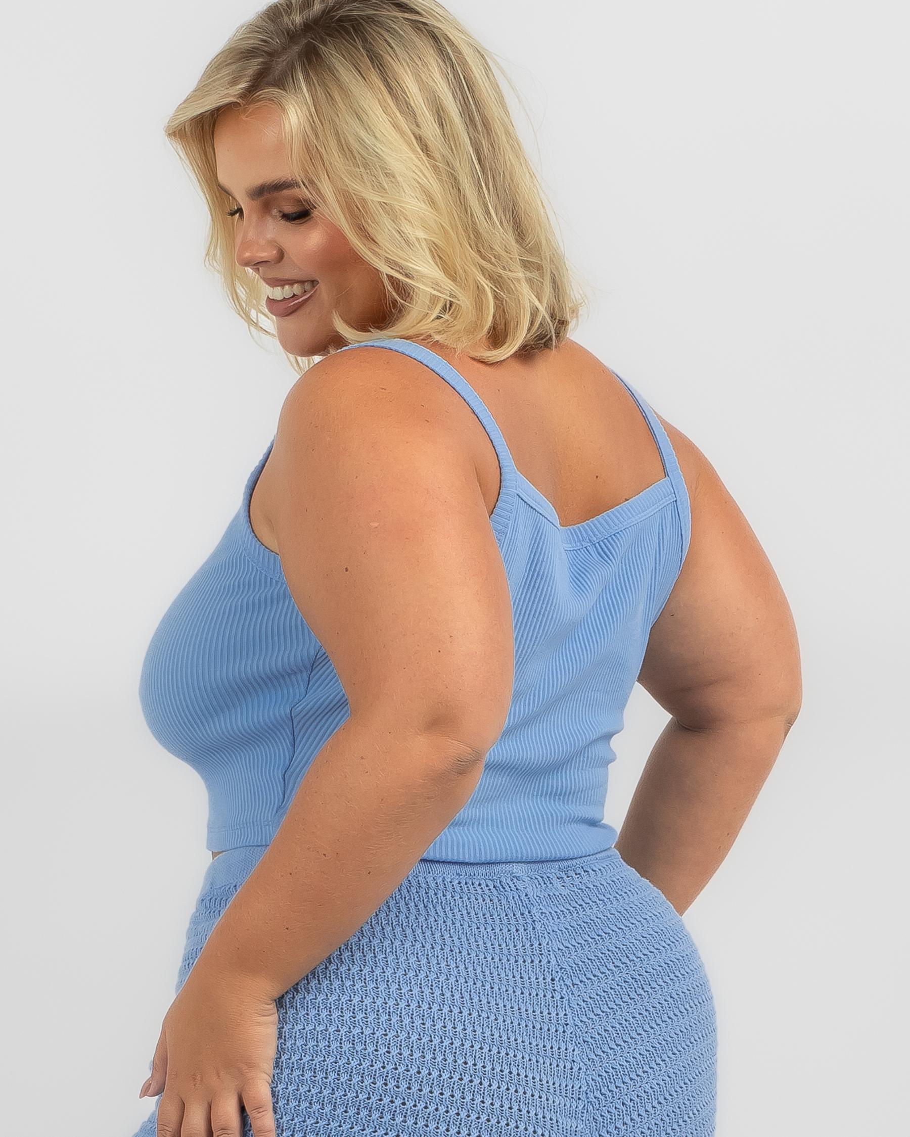 Basic Square Neck Baby Tank Top