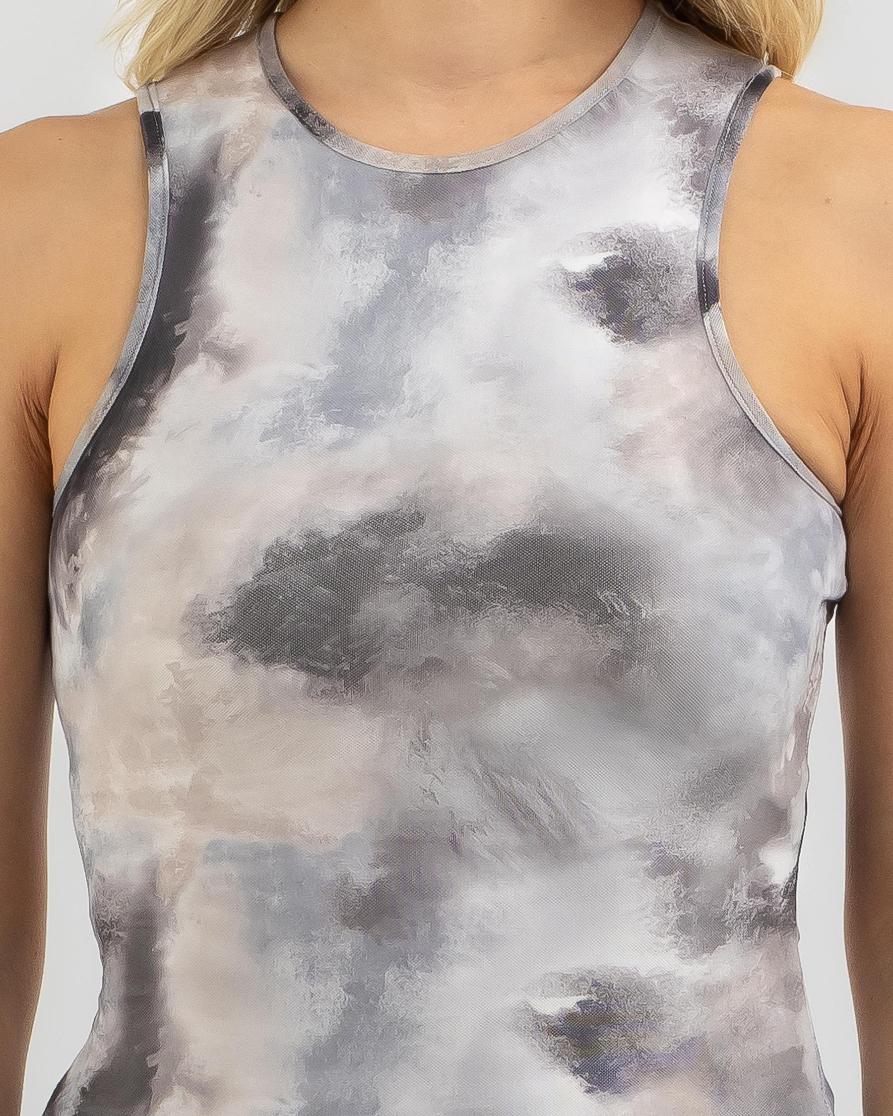 Starlette High Neck Tank Top