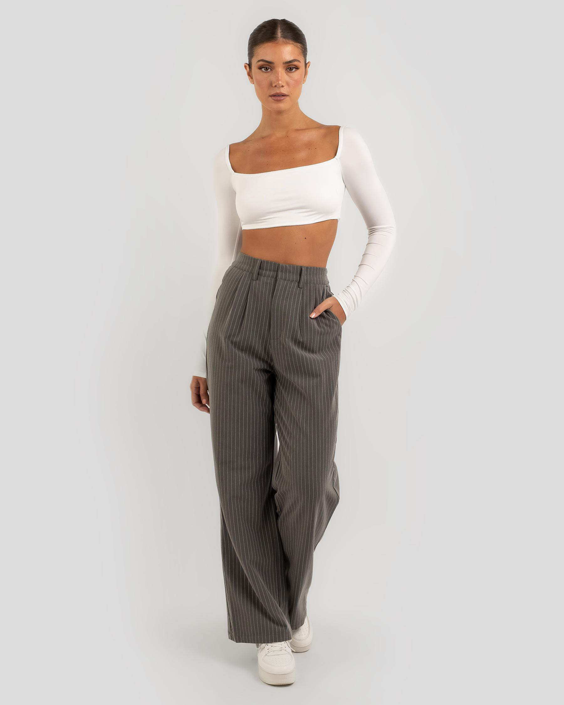 Emily Long Sleeve Ultra Crop Top