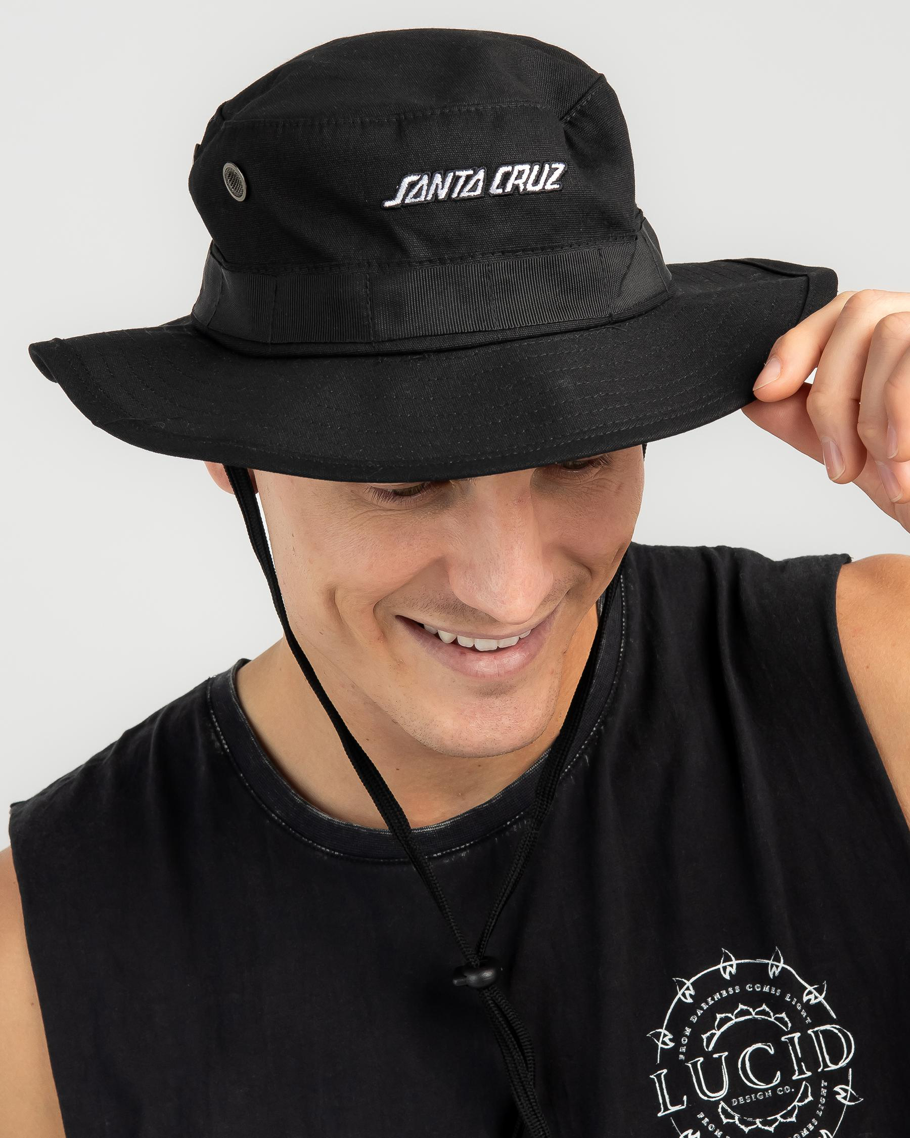 Santa Cruz Classic Strip Bucket Hat