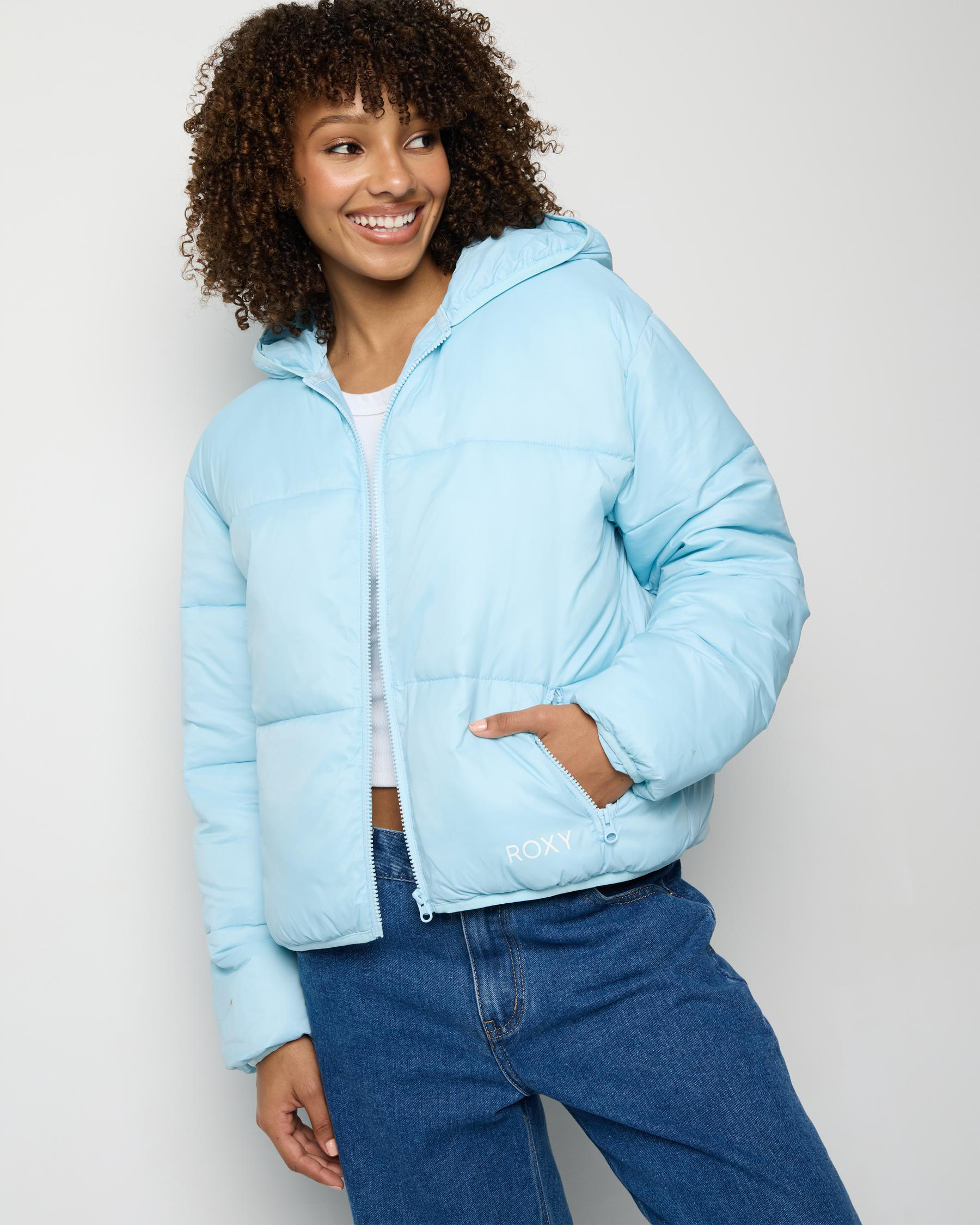 Keep On Rolling Hooded Puffer Jacket