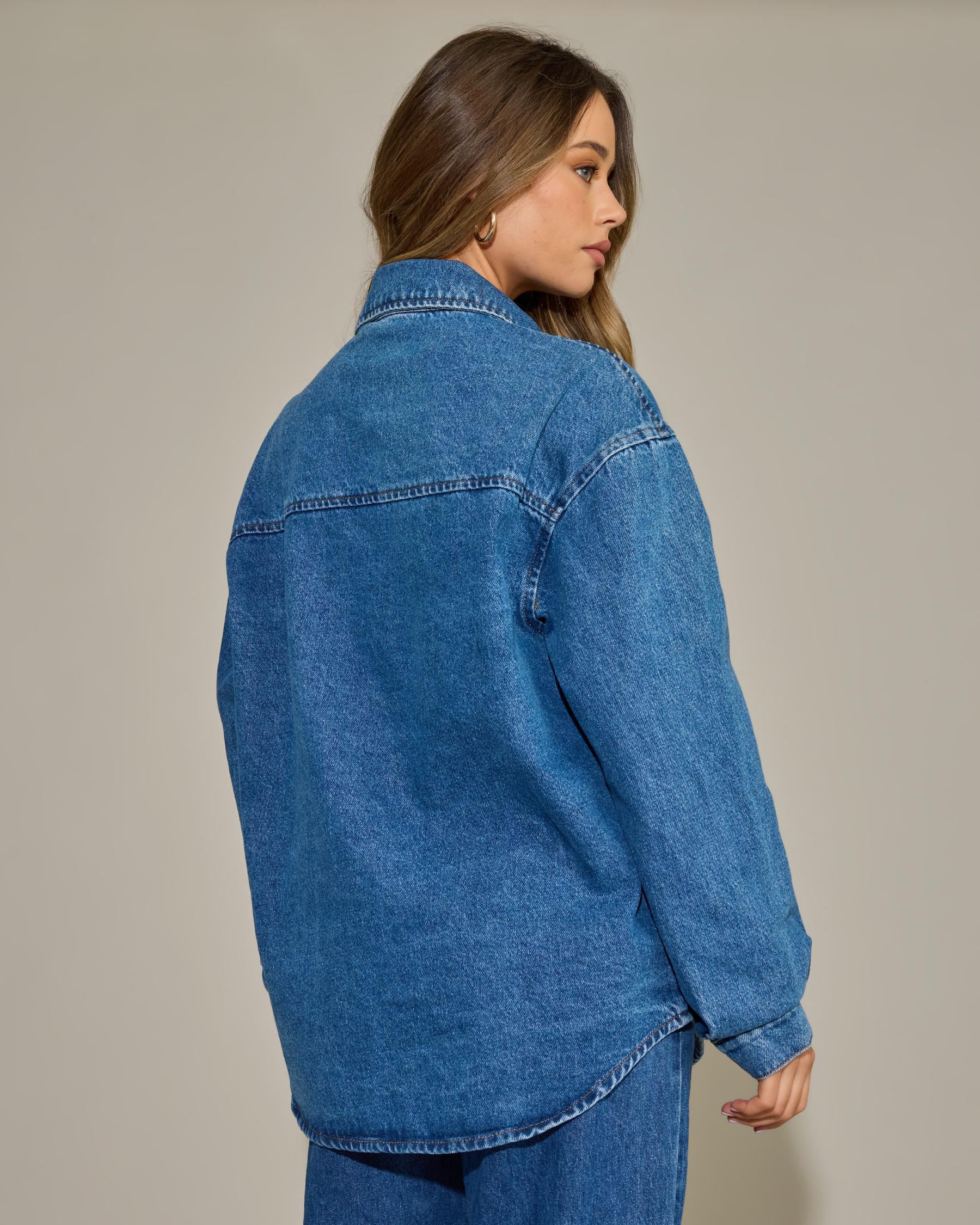 Eden Denim Shacket