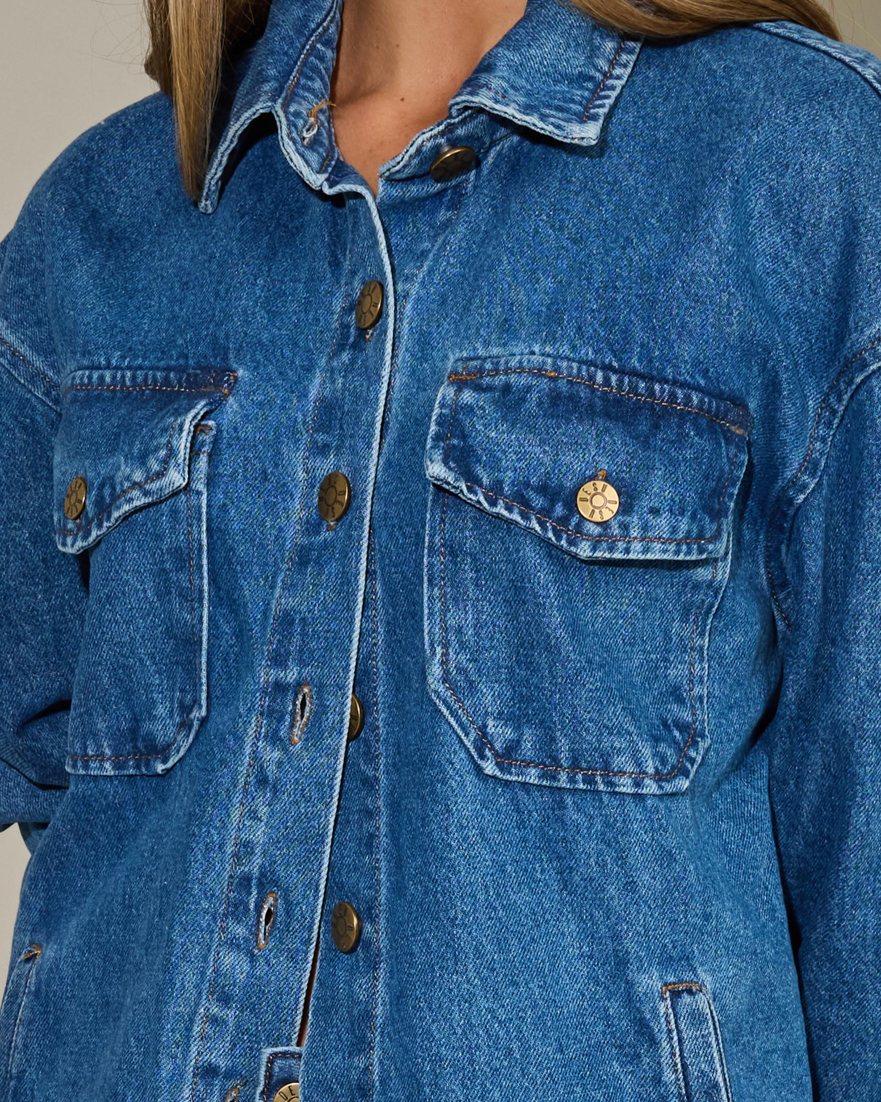Eden Denim Shacket