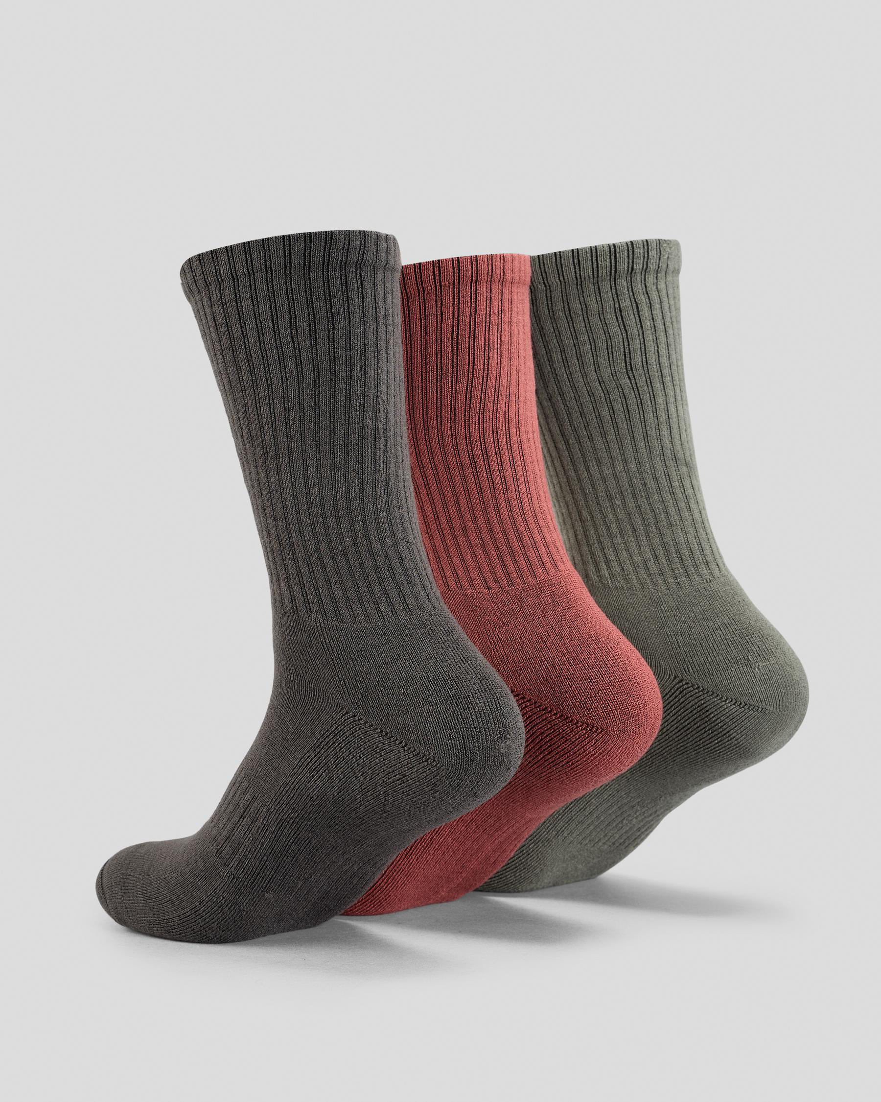 Wetty Crew Socks 3 Pack