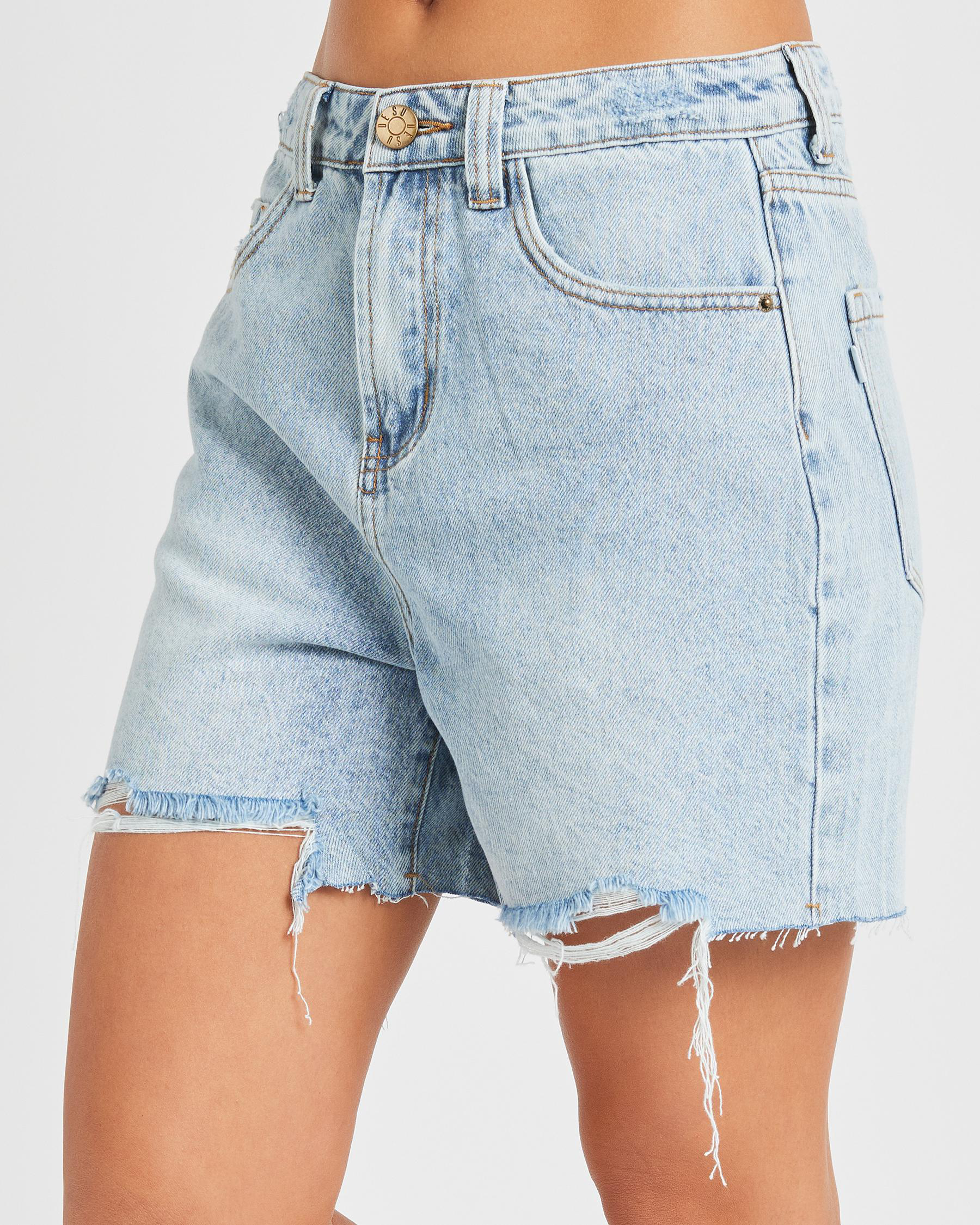 Freya Mid Denim Shorts