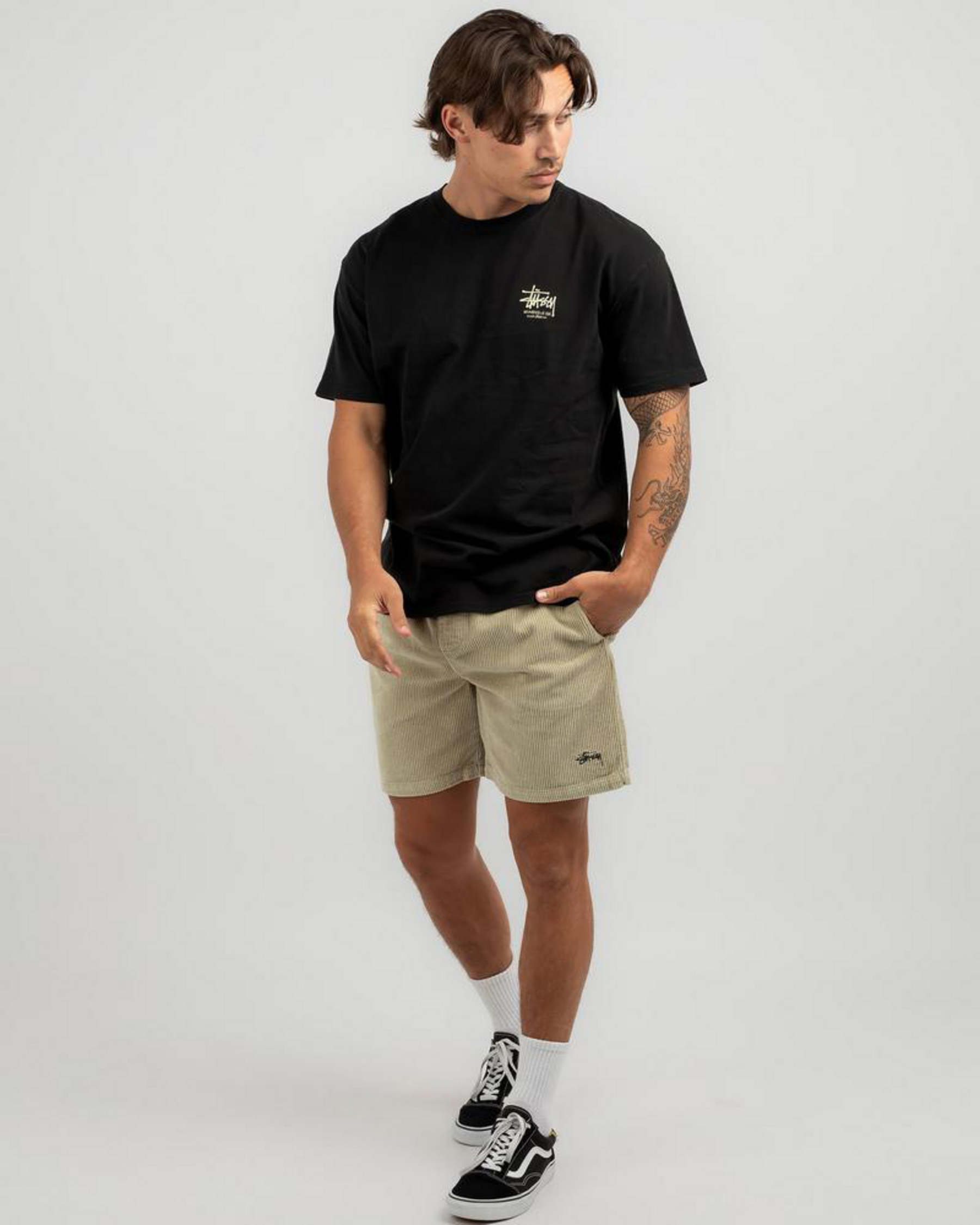 Wide Wale Cord Beach Shorts