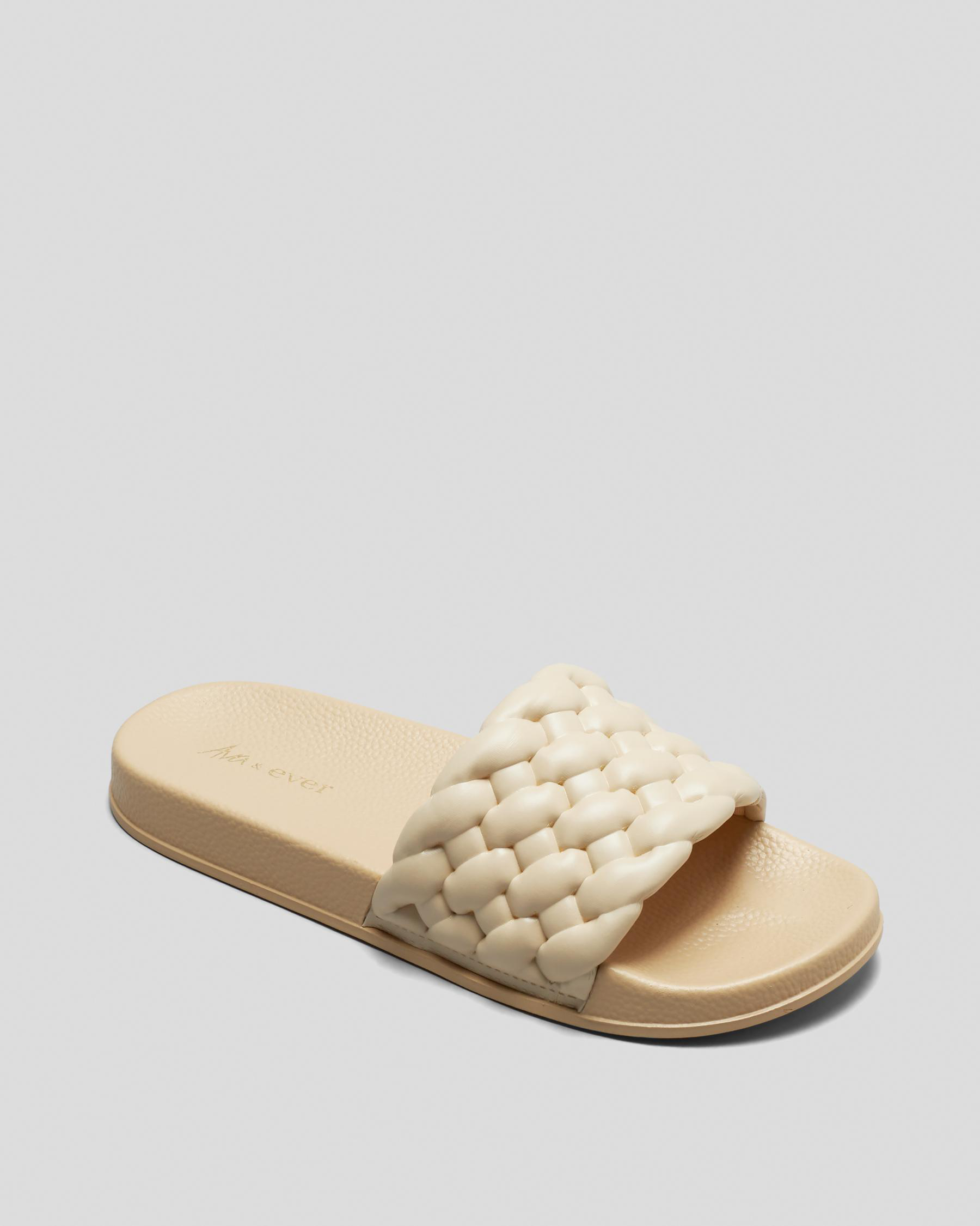 Lexi Plait Slide Sandals