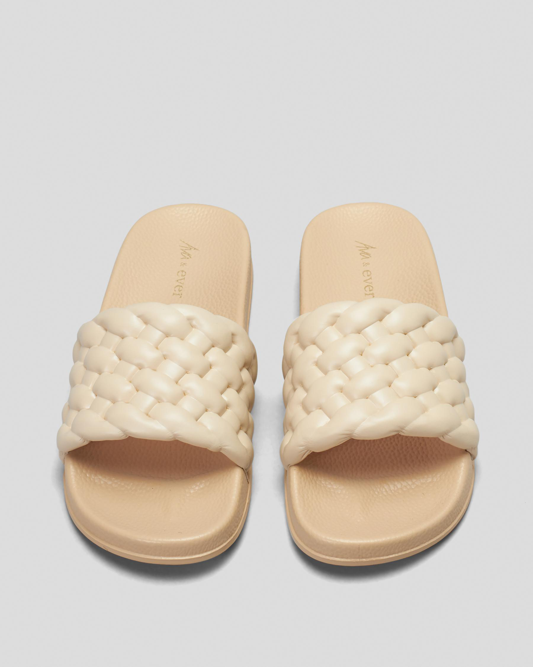 Lexi Plait Slide Sandals