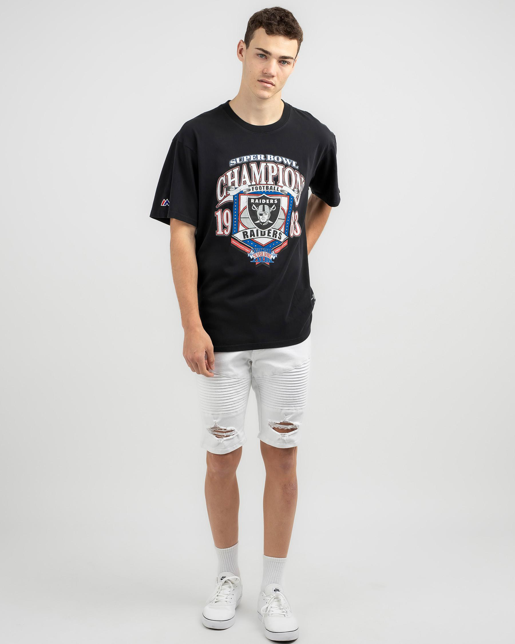Las Vegas Raiders Champs Star Frame T-Shirt
